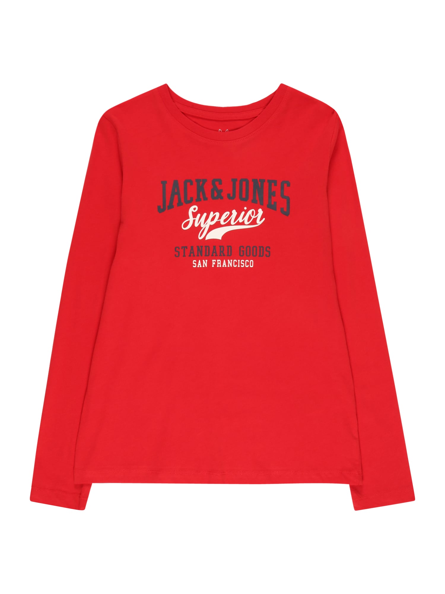 Jack & Jones Junior Majica  modra / rdeča / bela