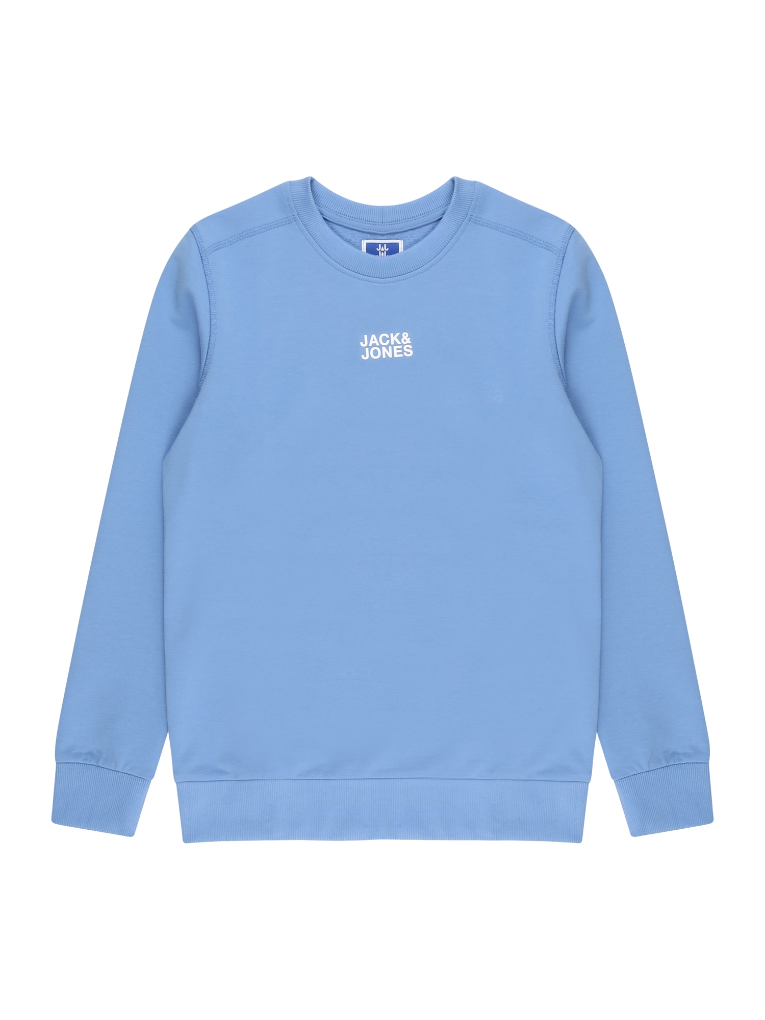 Jack & Jones Junior Majica  nebeško modra / bela