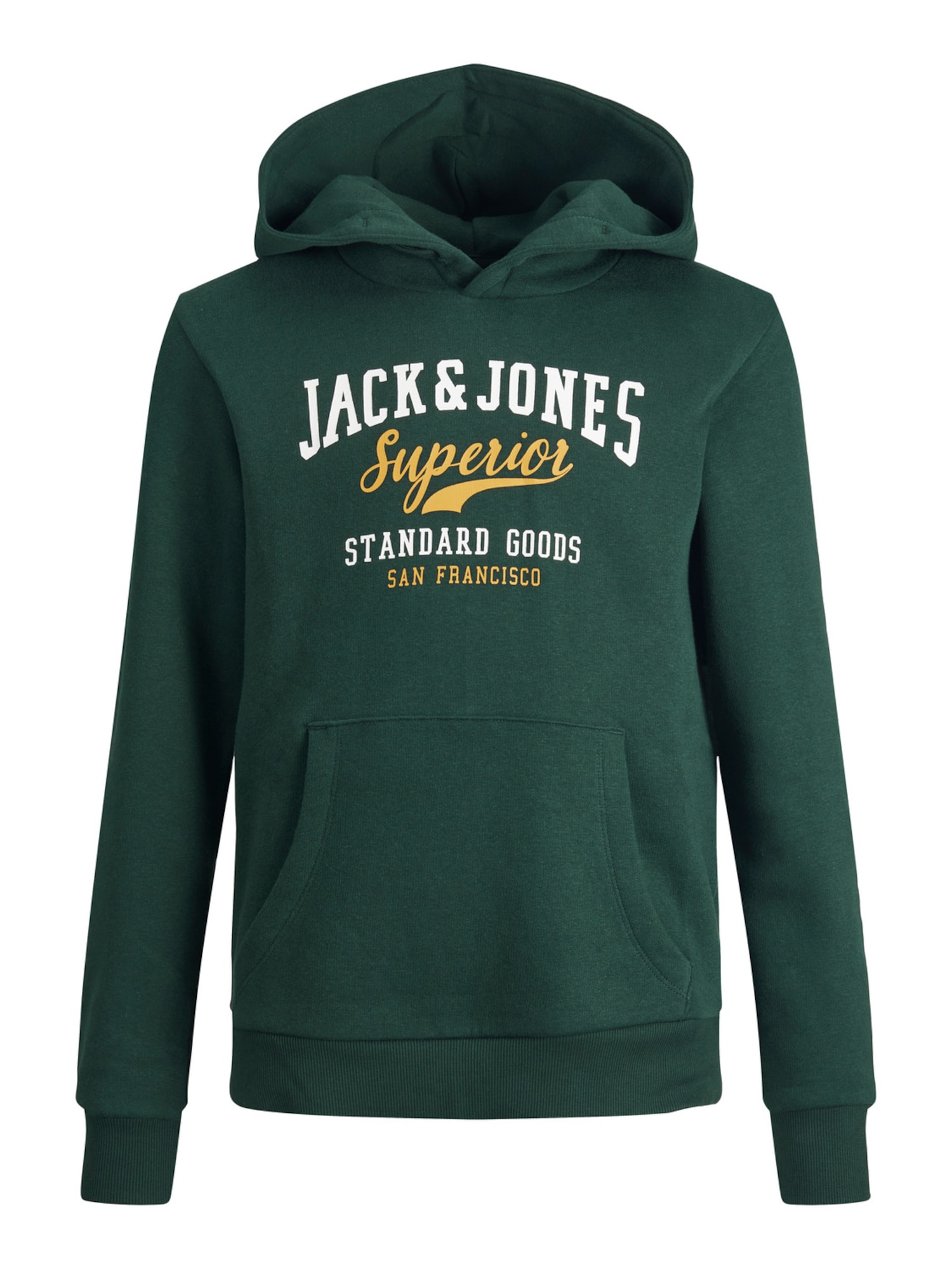 Jack & Jones Junior Majica  rumena / zelena / bela
