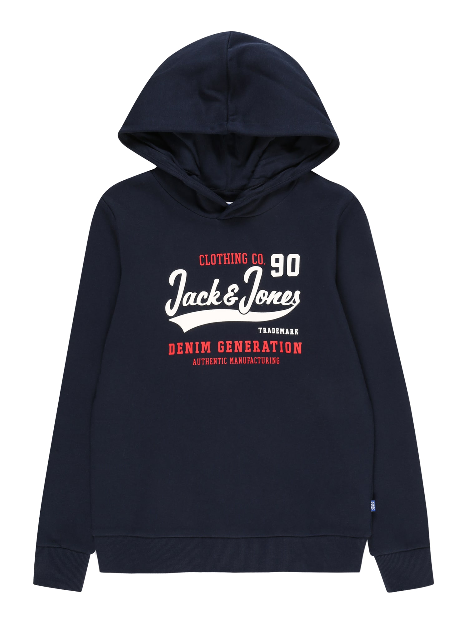 Jack & Jones Junior Majica  temno modra / rdeča / bela
