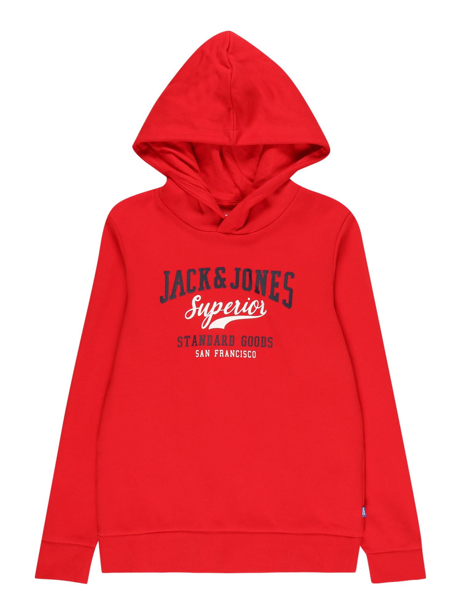 Jack & Jones Junior Majica  temno modra / rdeča / bela