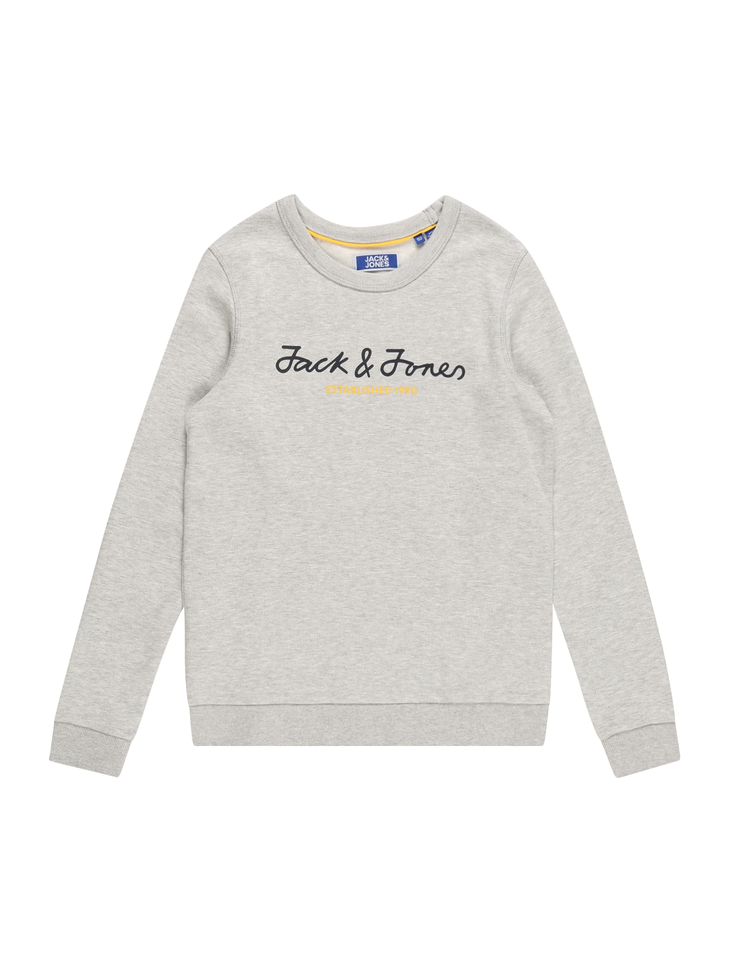 Jack & Jones Junior Majica  temno modra / rumena / siva