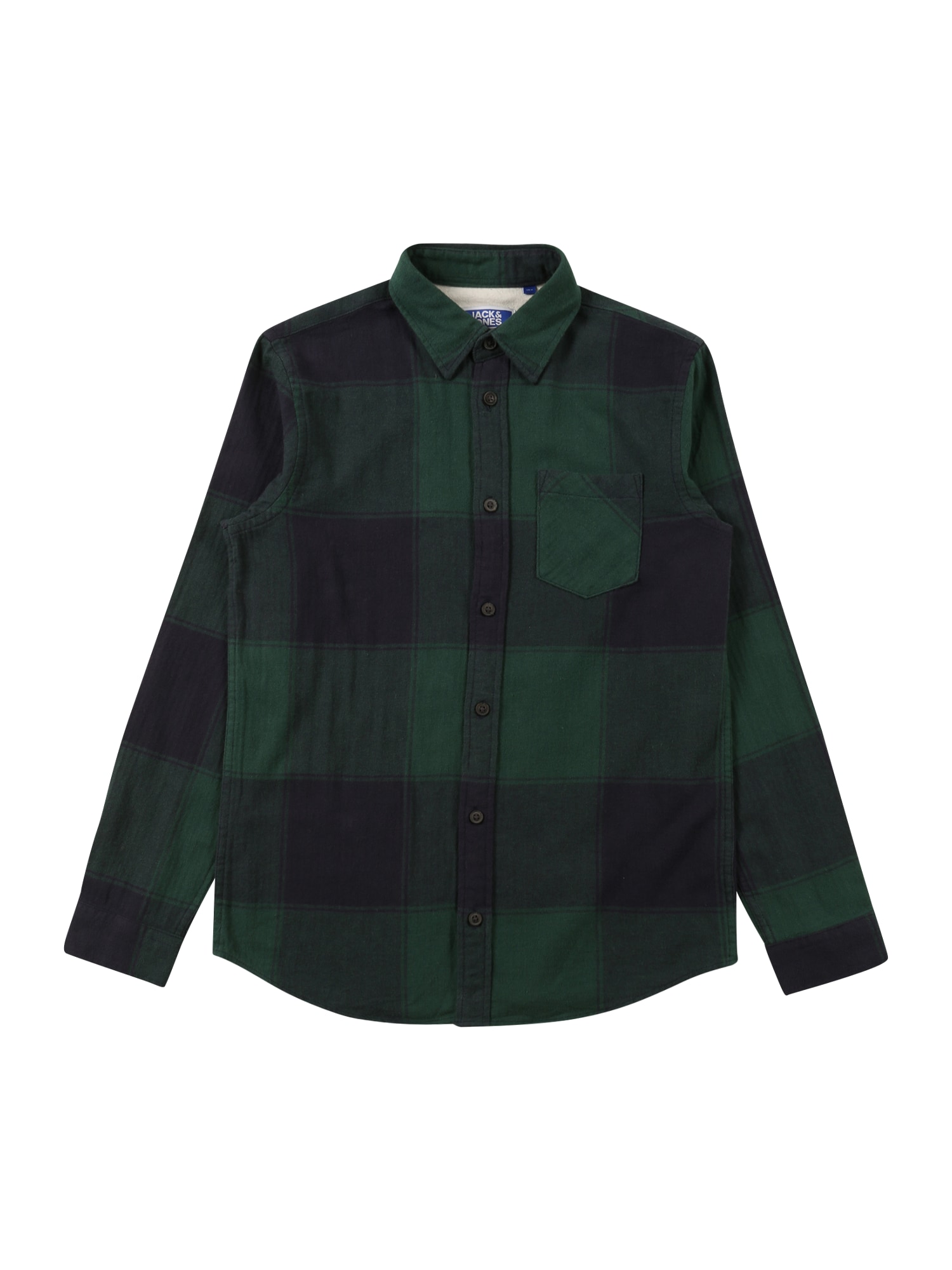 Jack & Jones Junior Srajca 'OWEN'  temno zelena / črna