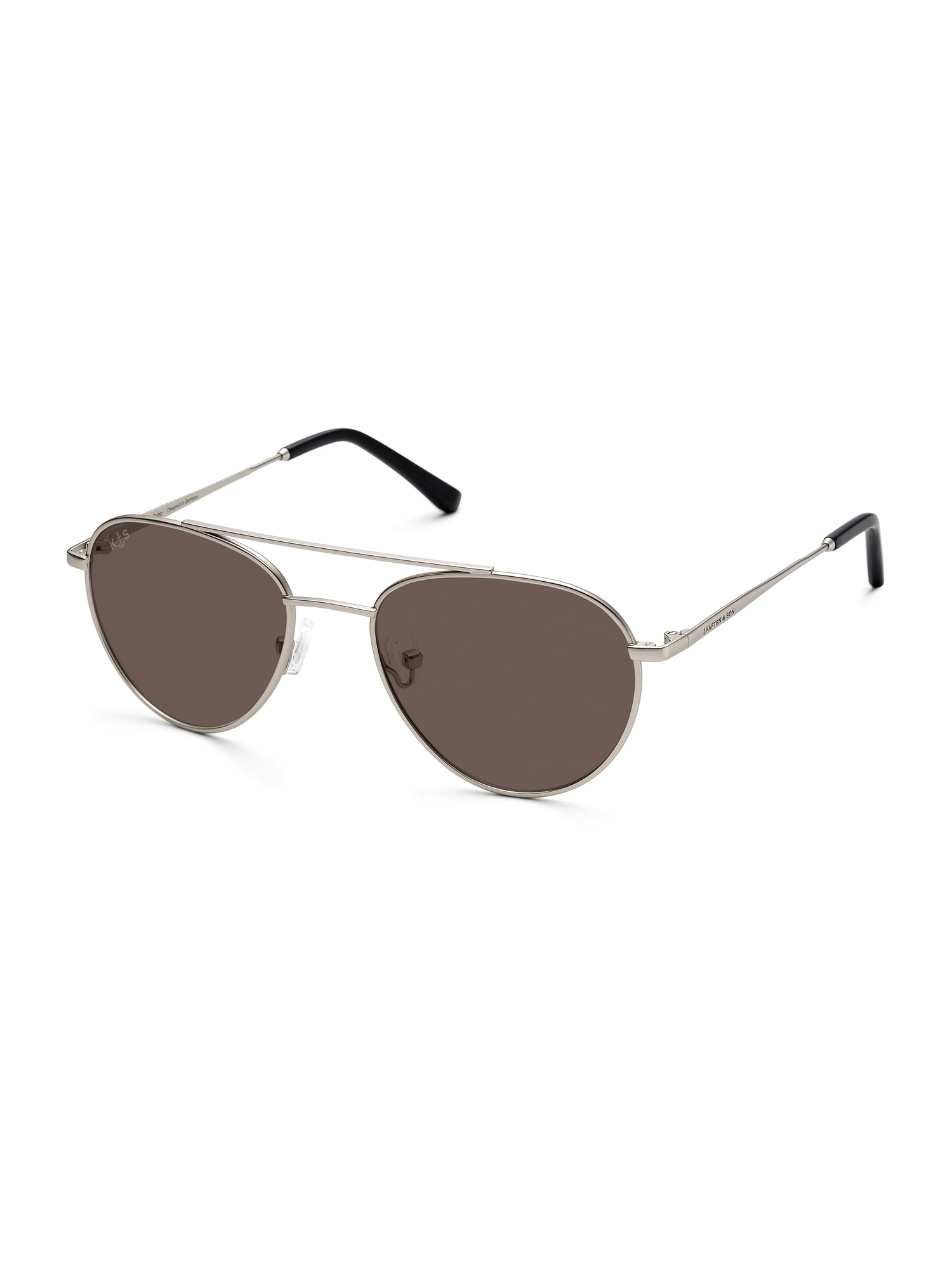 Kapten & Son Sončna očala 'Soho'  črna / srebrna