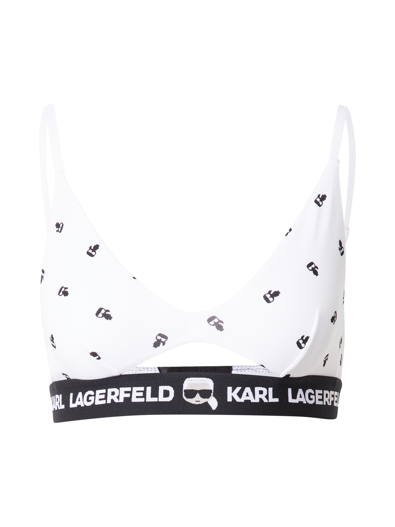 Karl Lagerfeld Nedrček  svetlo bež / črna / bela