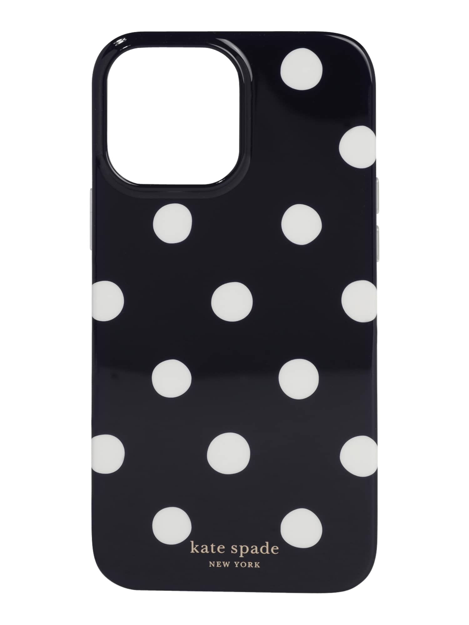 Kate Spade Etui za telefon 'SUNSHINE'  črna / bela