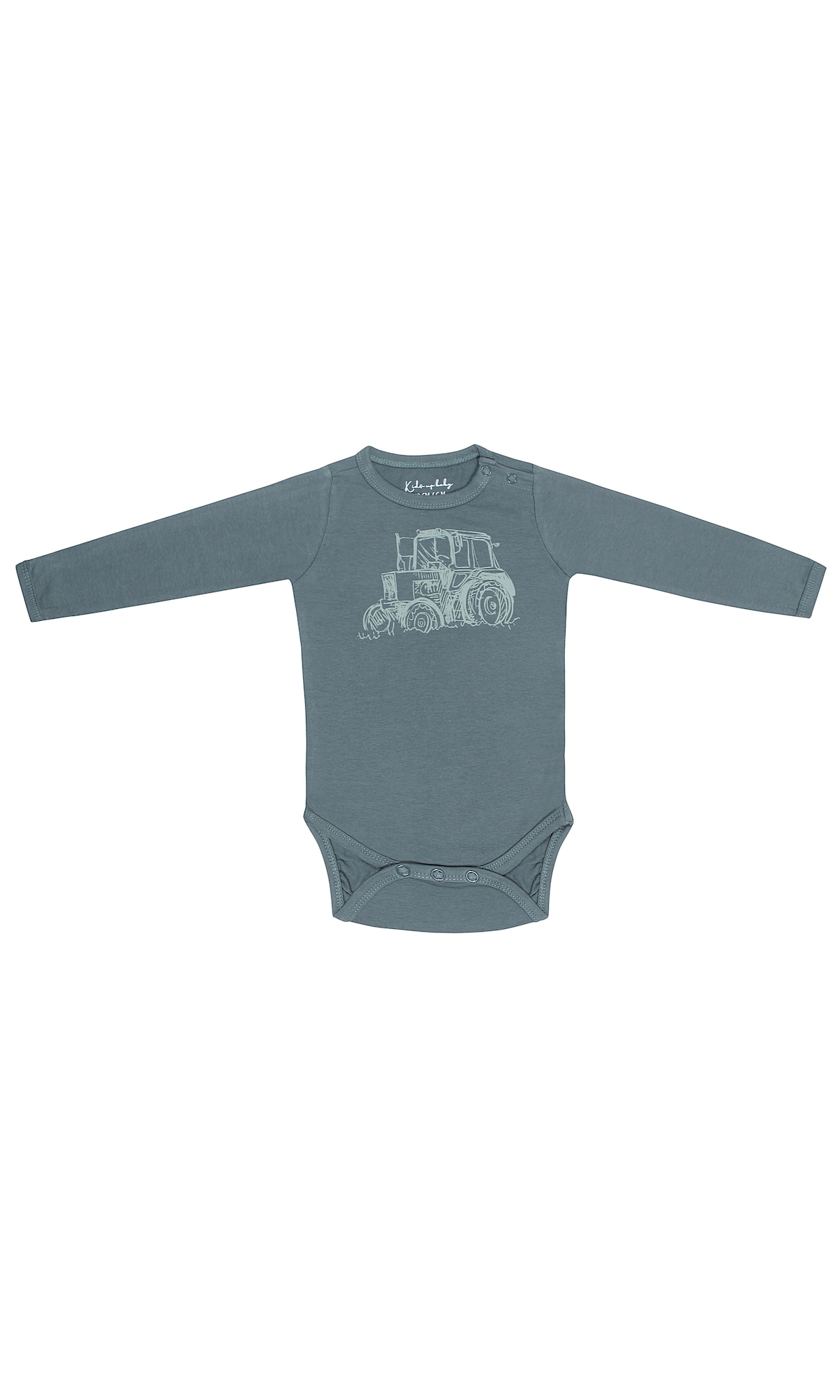 Kids Up Pajac/bodi  opal / pastelno modra