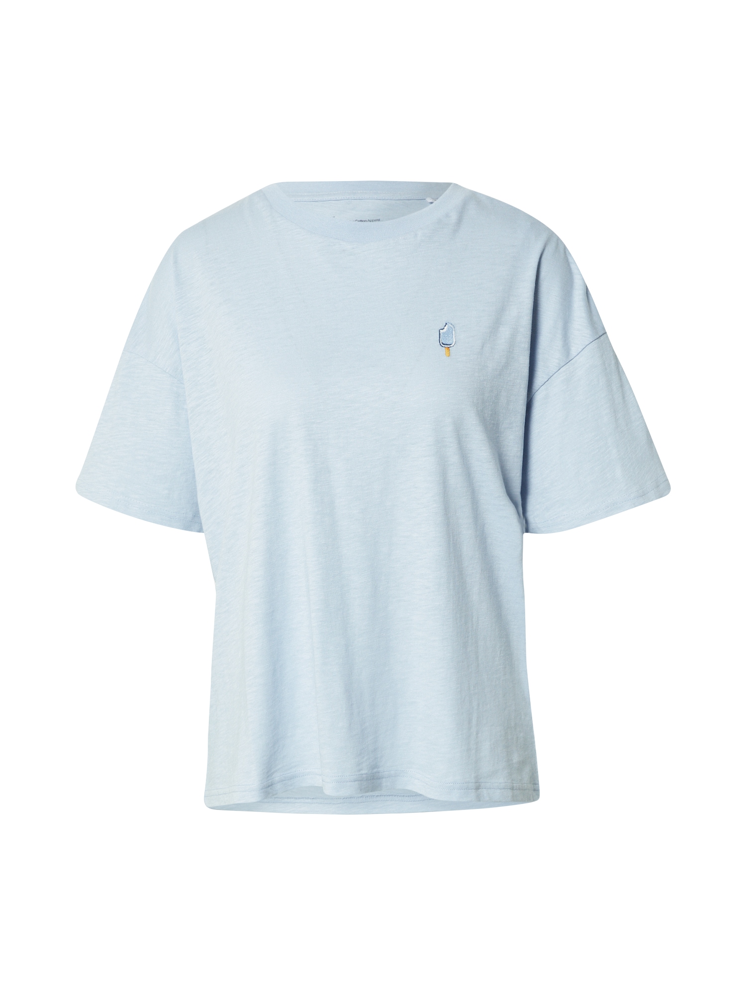 KnowledgeCotton Apparel Majica  svetlo modra