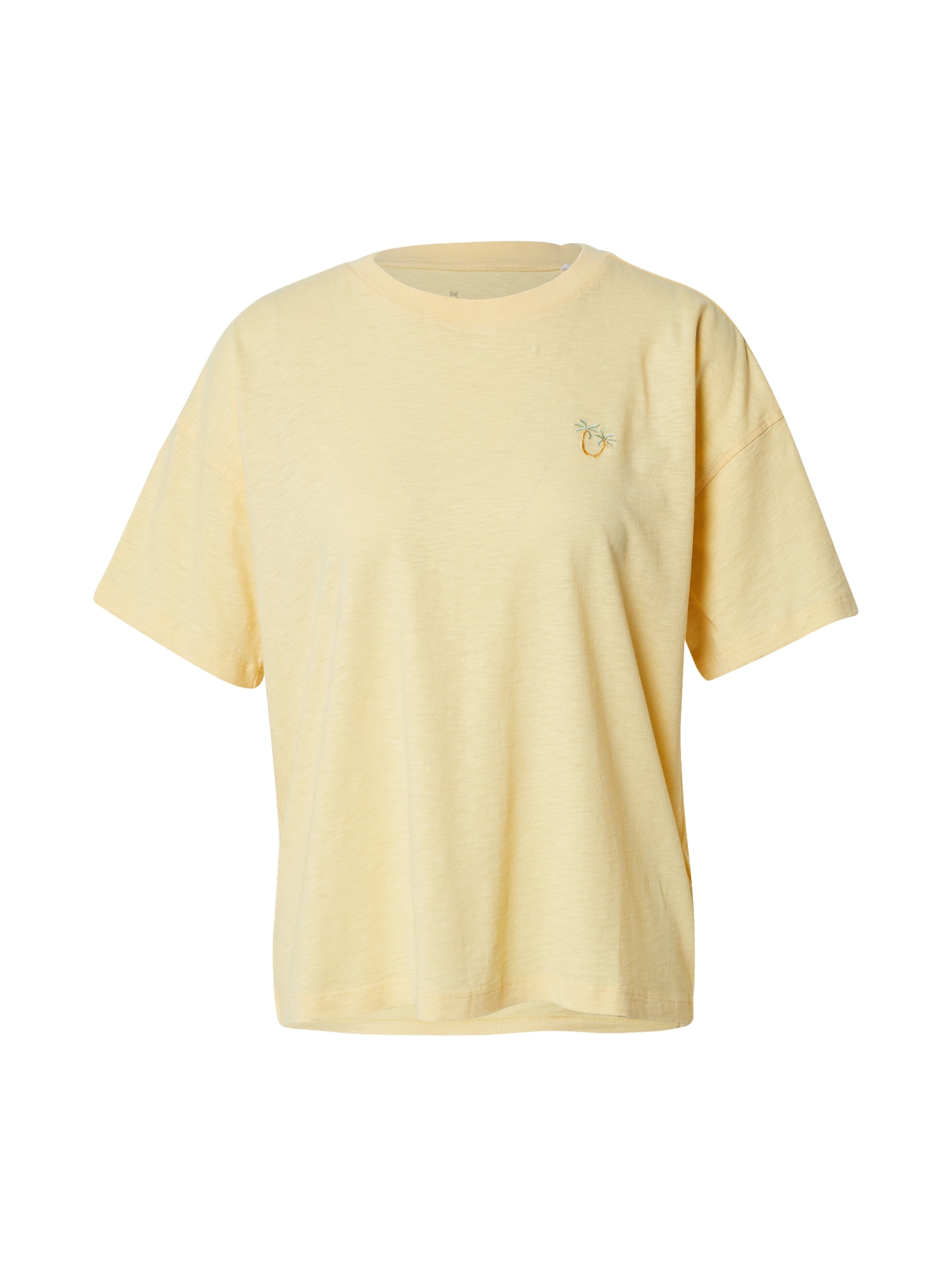 KnowledgeCotton Apparel Majica  svetlo oranžna