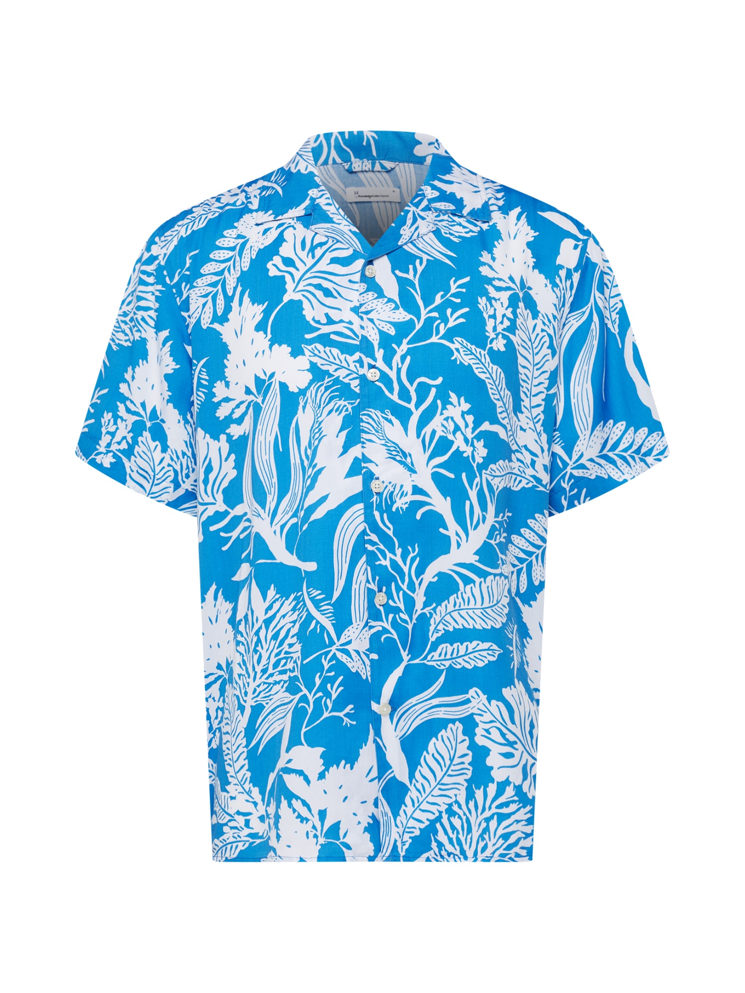 KnowledgeCotton Apparel Srajca  azur / bela
