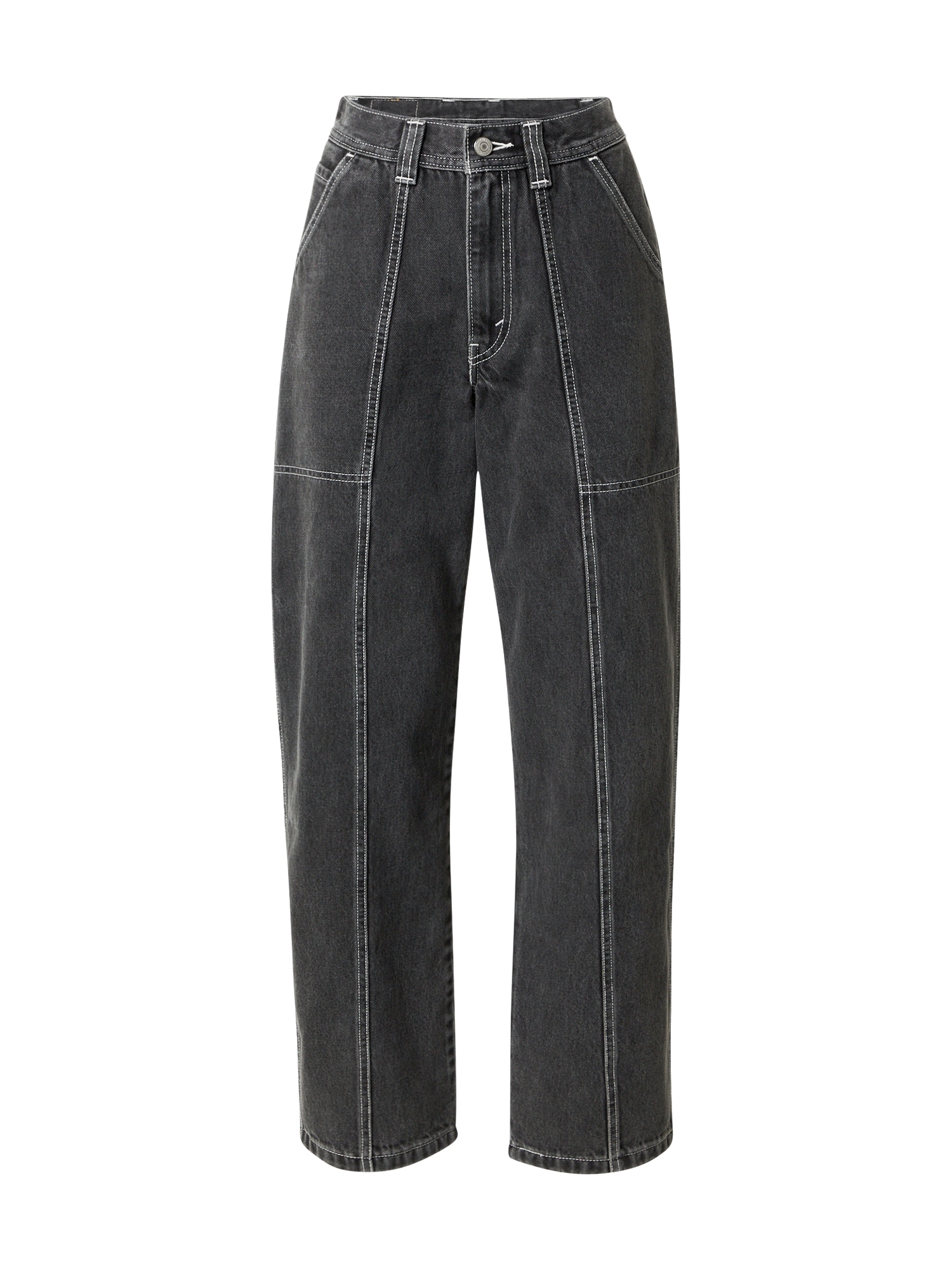 LEVI'S Kavbojke ''94 BAGGY CARPENTER'  črn denim