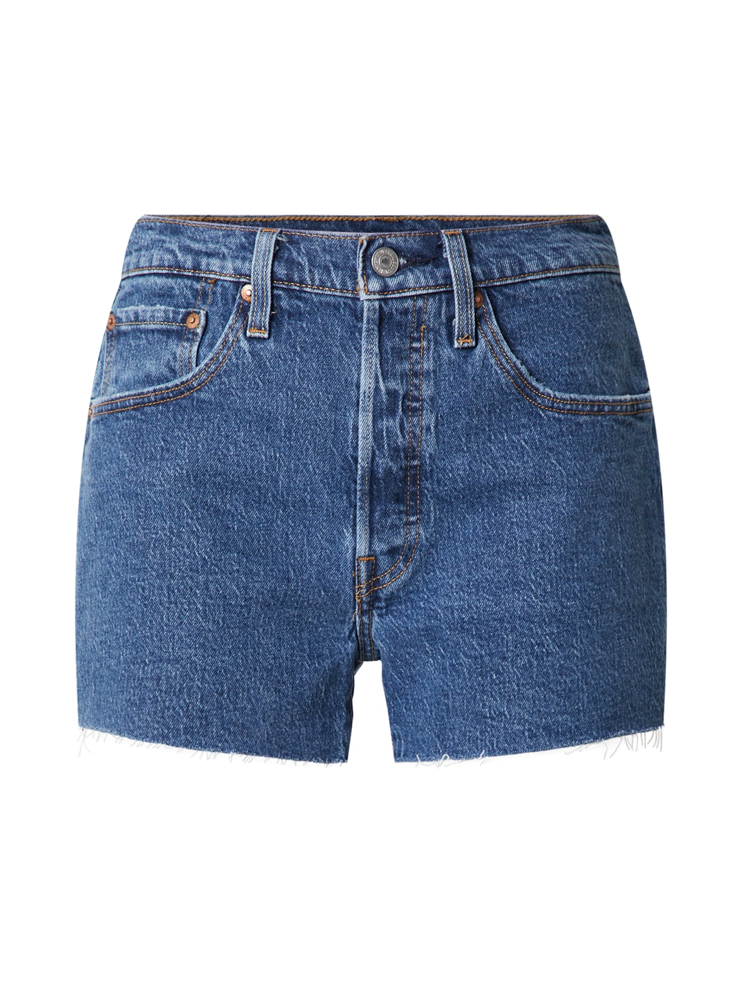 LEVI'S Kavbojke '501® HIGH RISE SHORT'  moder denim