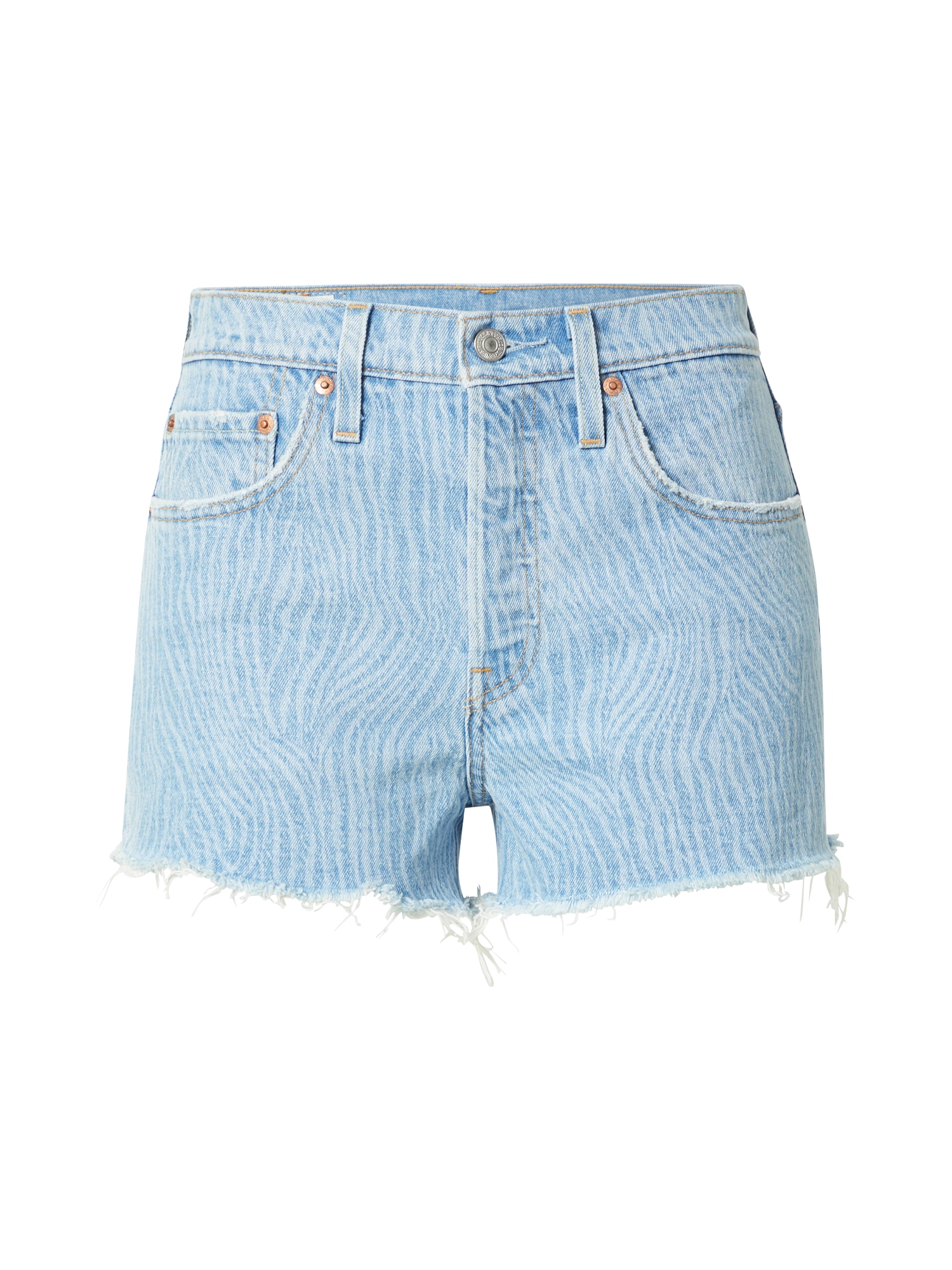 LEVI'S Kavbojke '501® HIGH RISE SHORT'  moder denim / svetlo modra