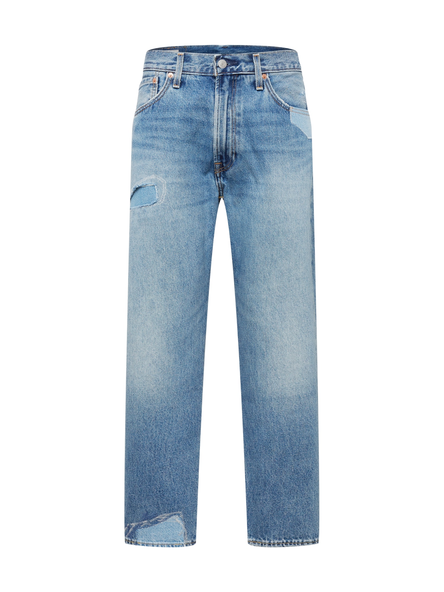 LEVI'S Kavbojke '551Z STRAIGHT CROP'  moder denim