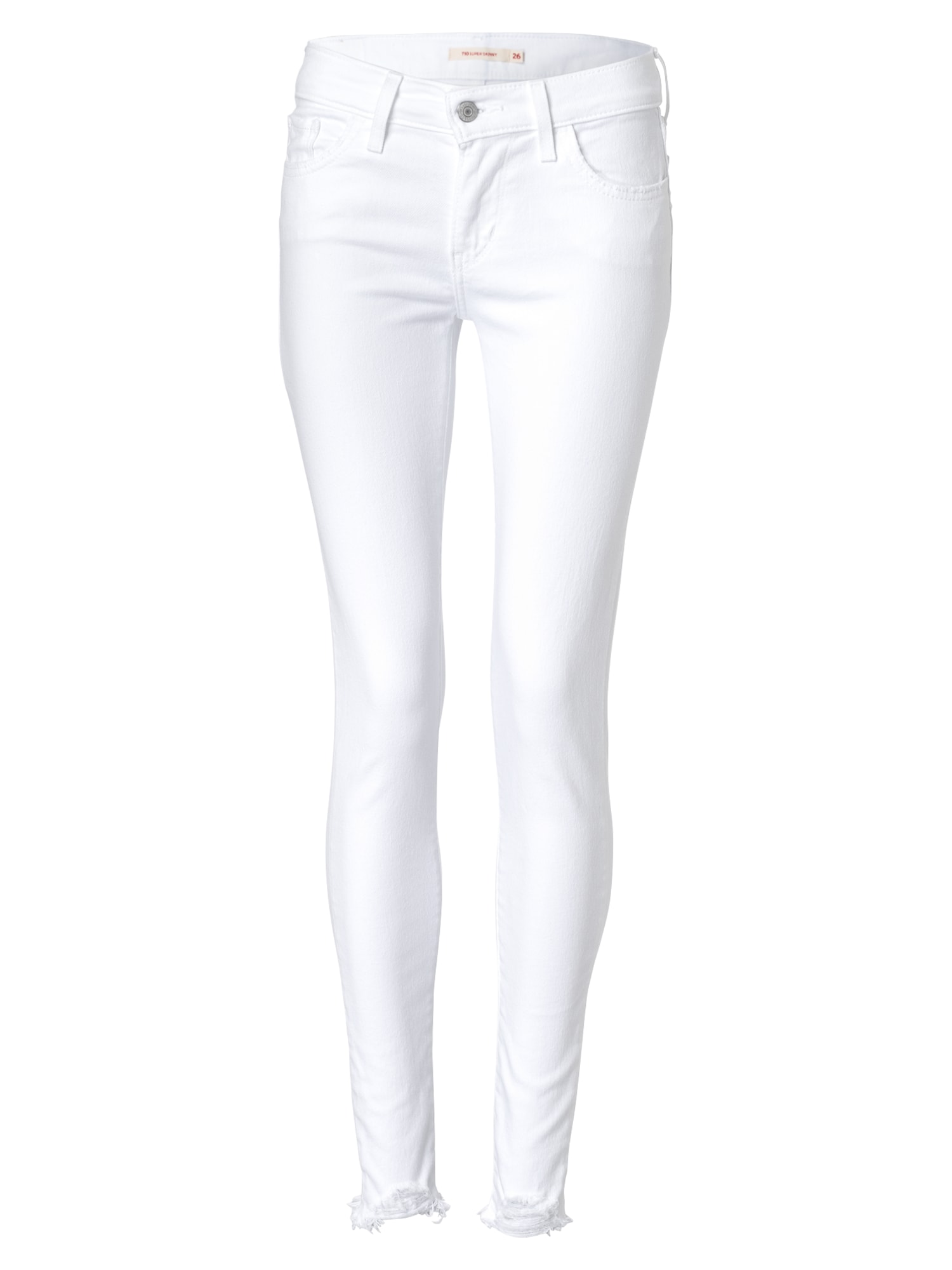 LEVI'S Kavbojke '710™ SUPER SKINNY'  bel denim