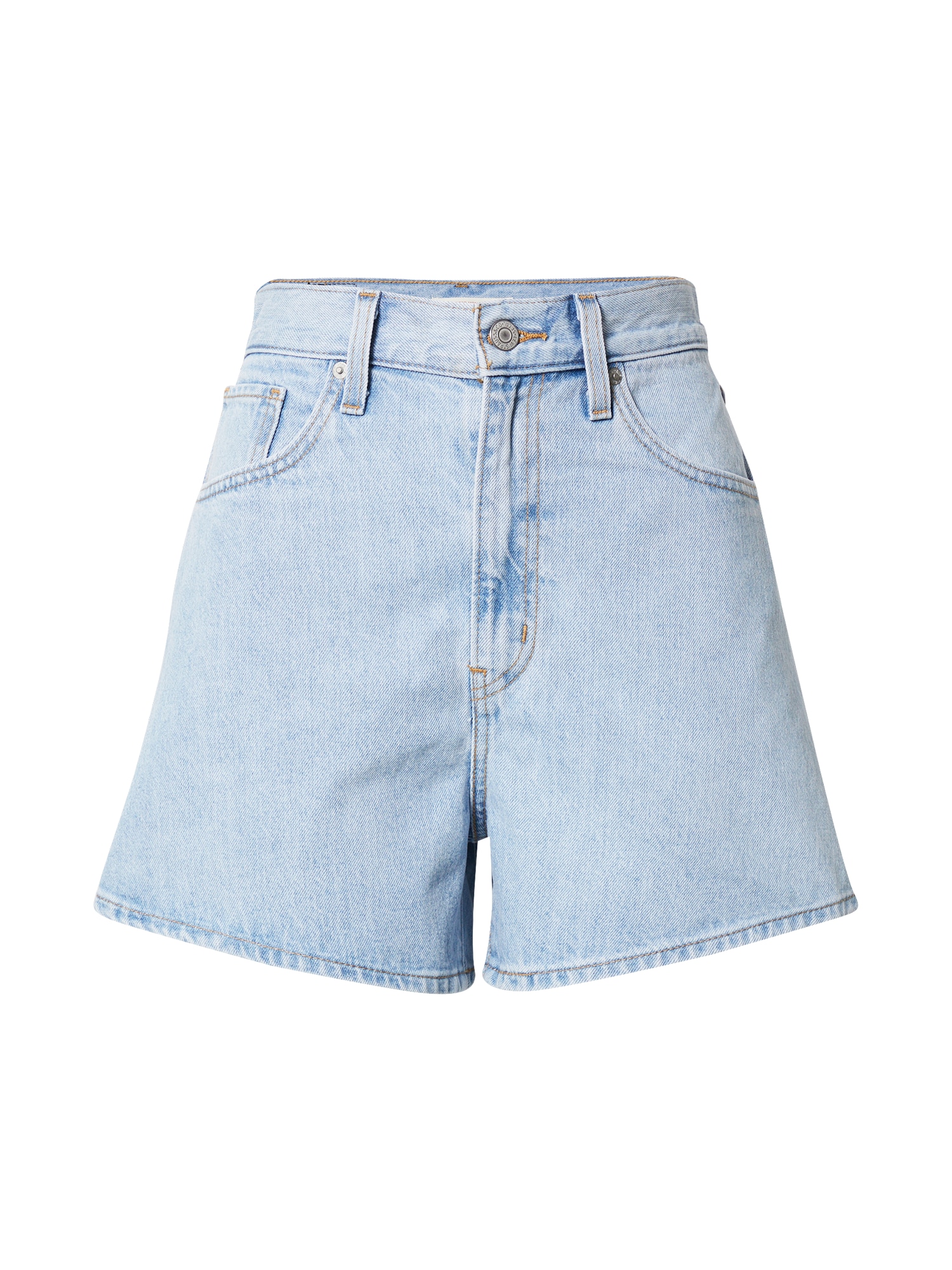 LEVI'S Kavbojke 'HIGH WAISTED MOM SHORT'  moder denim