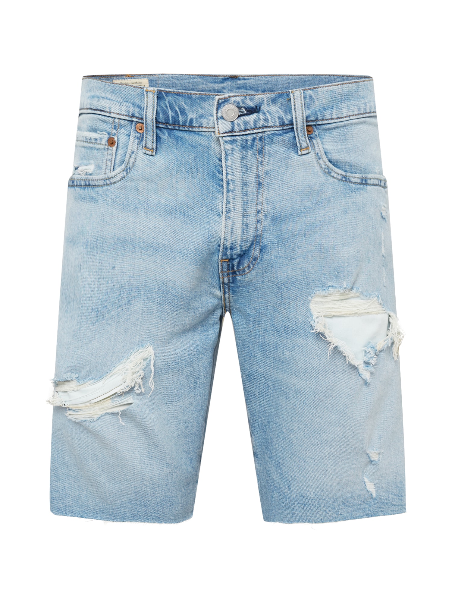 LEVI'S Kavbojke 'SLIM SHORT'  moder denim