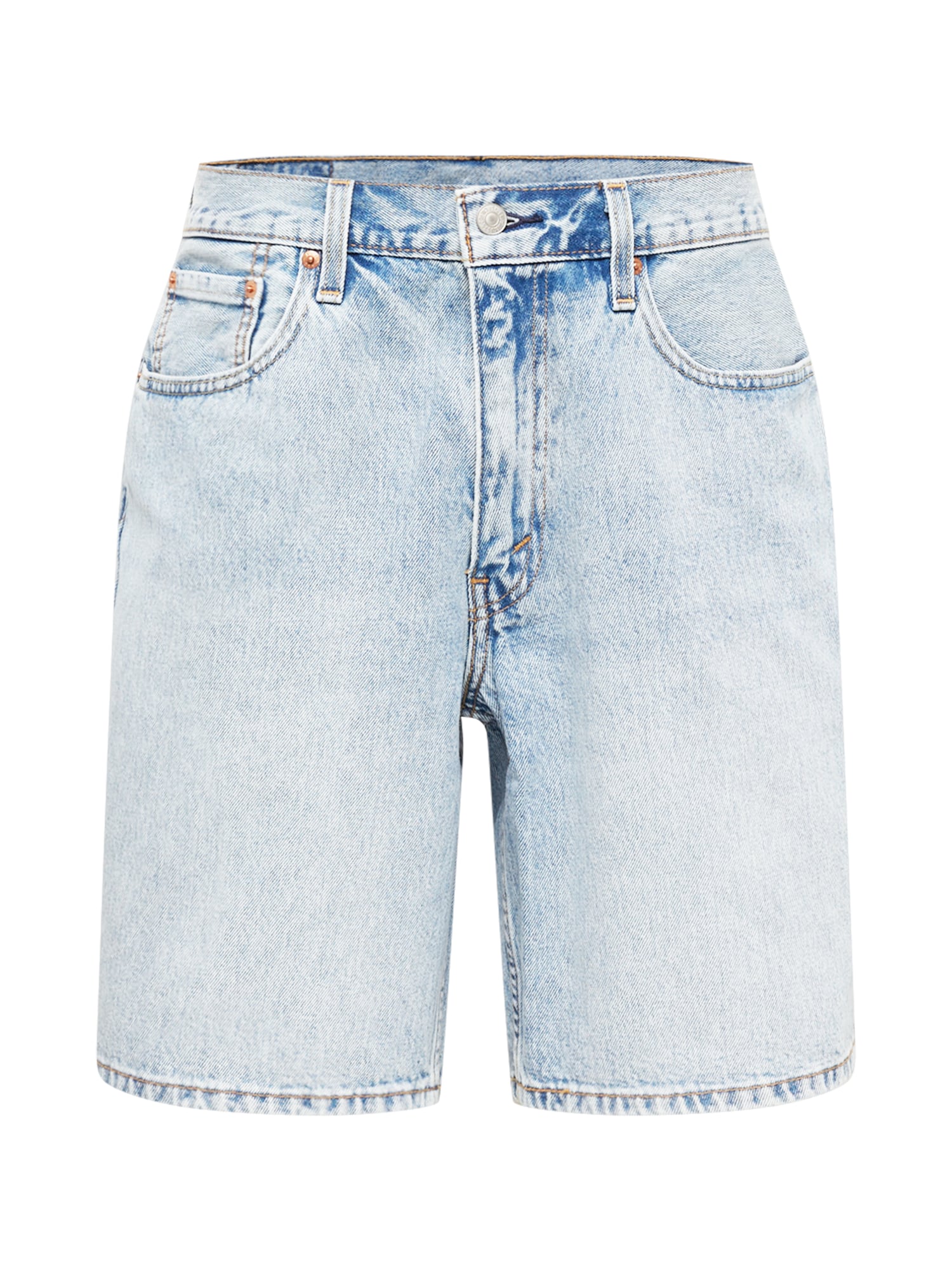 LEVI'S Kavbojke 'STAY BAGGY SHORT'  moder denim