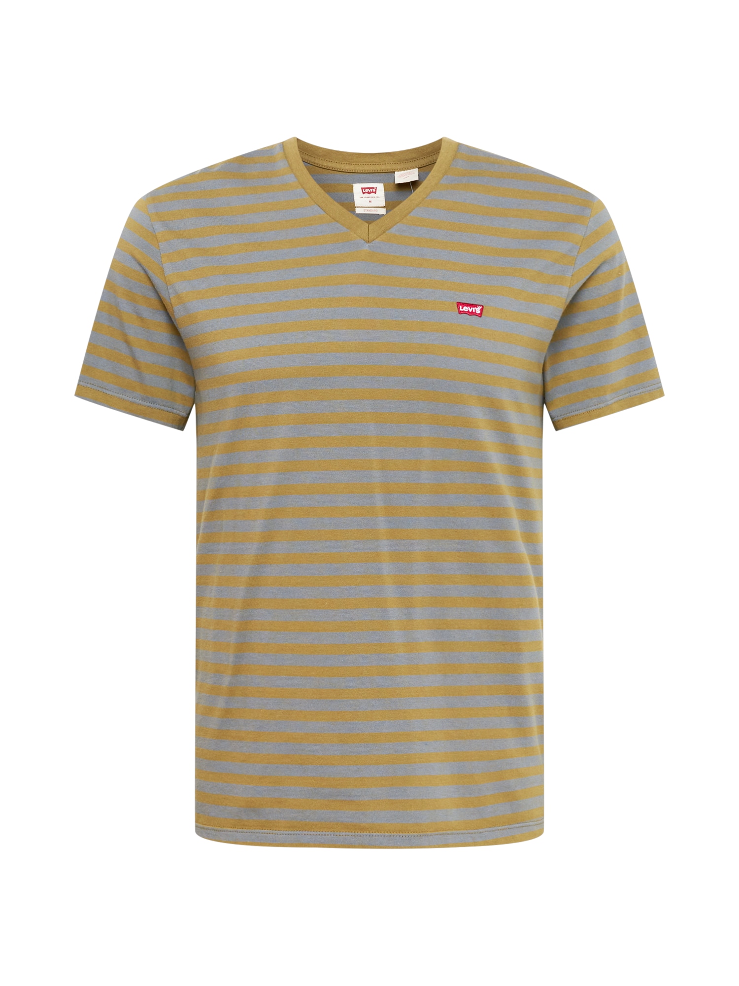 LEVI'S Majica 'ORIGHM'  siva / oliva / rdeča / bela