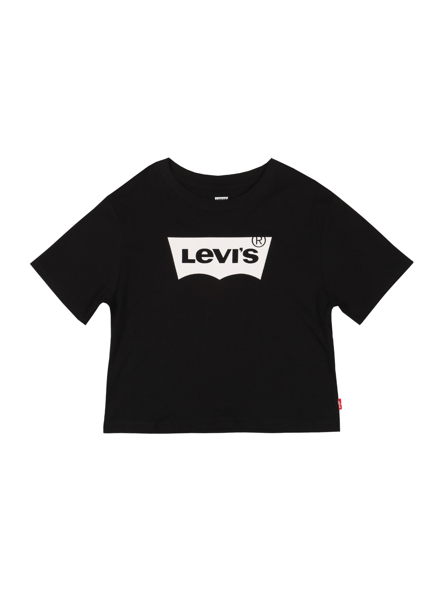 LEVI'S Majica  črna / bela