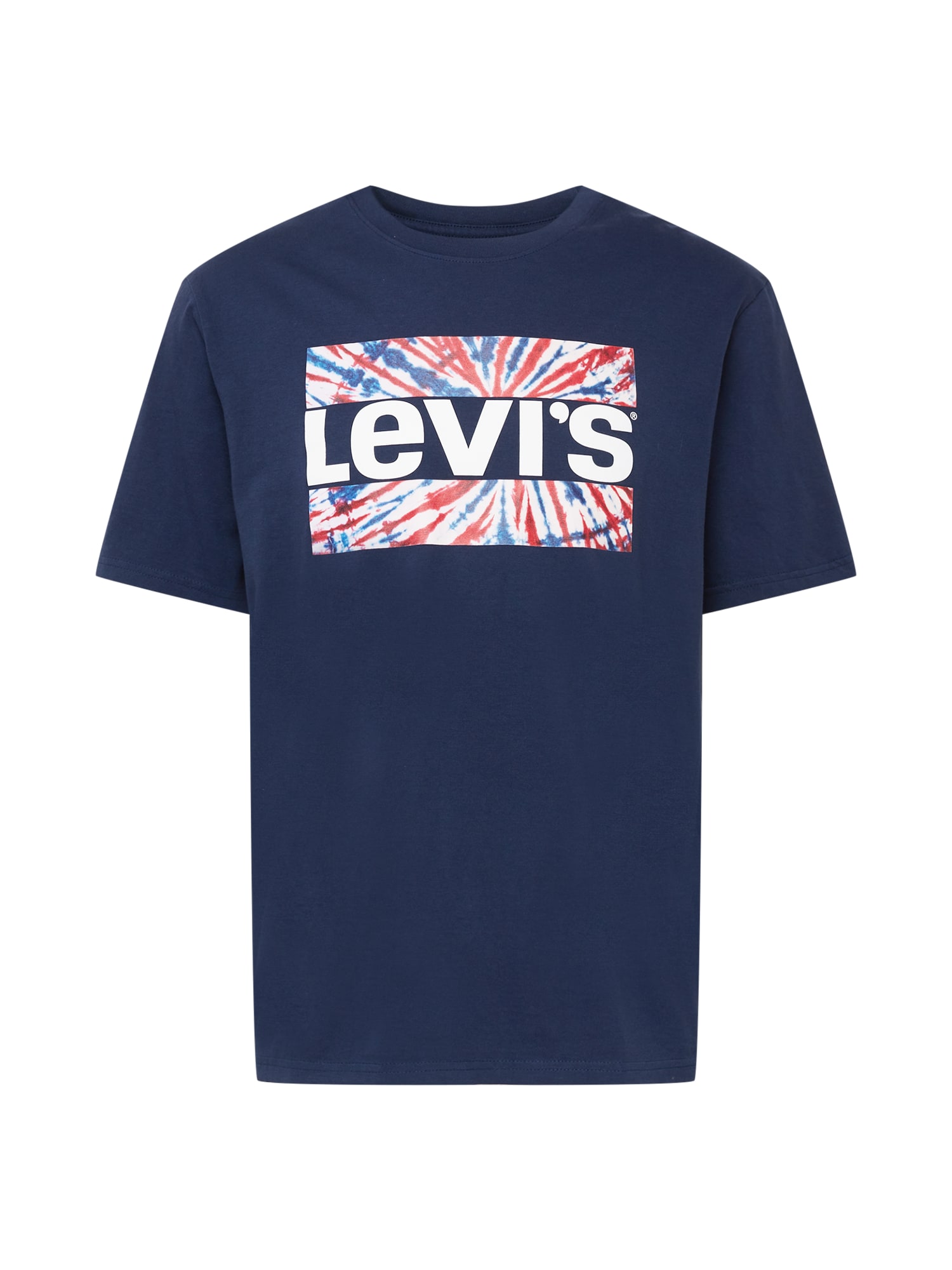 LEVI'S Majica  mornarska / rdeča / bela