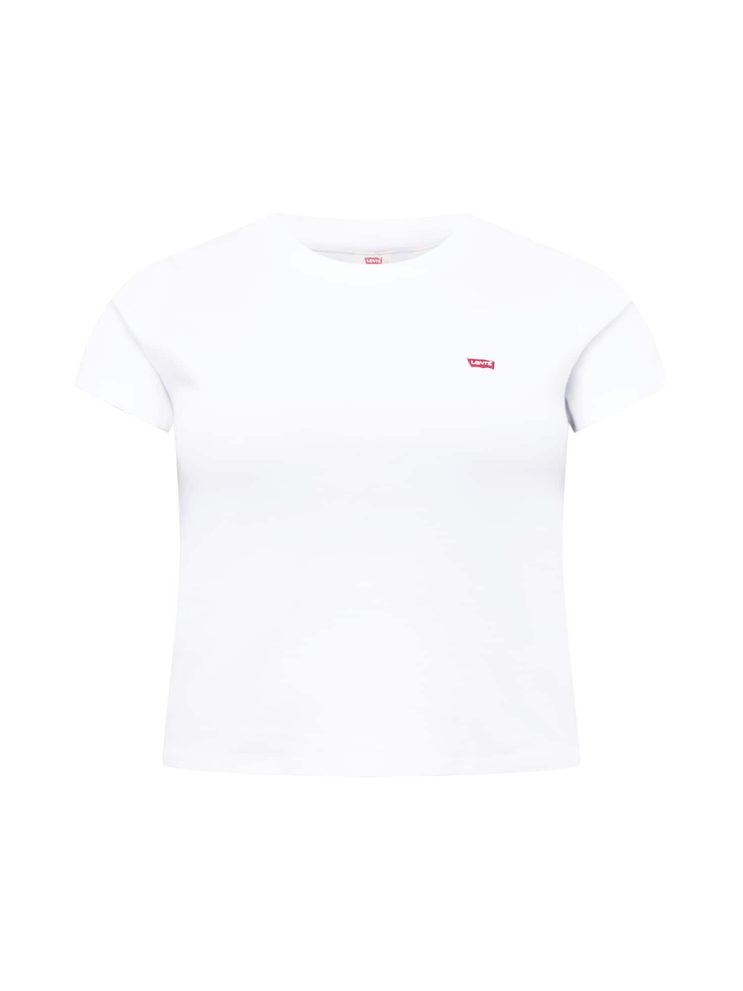Levi's® Plus Majica 'BABY'  rdeča / bela