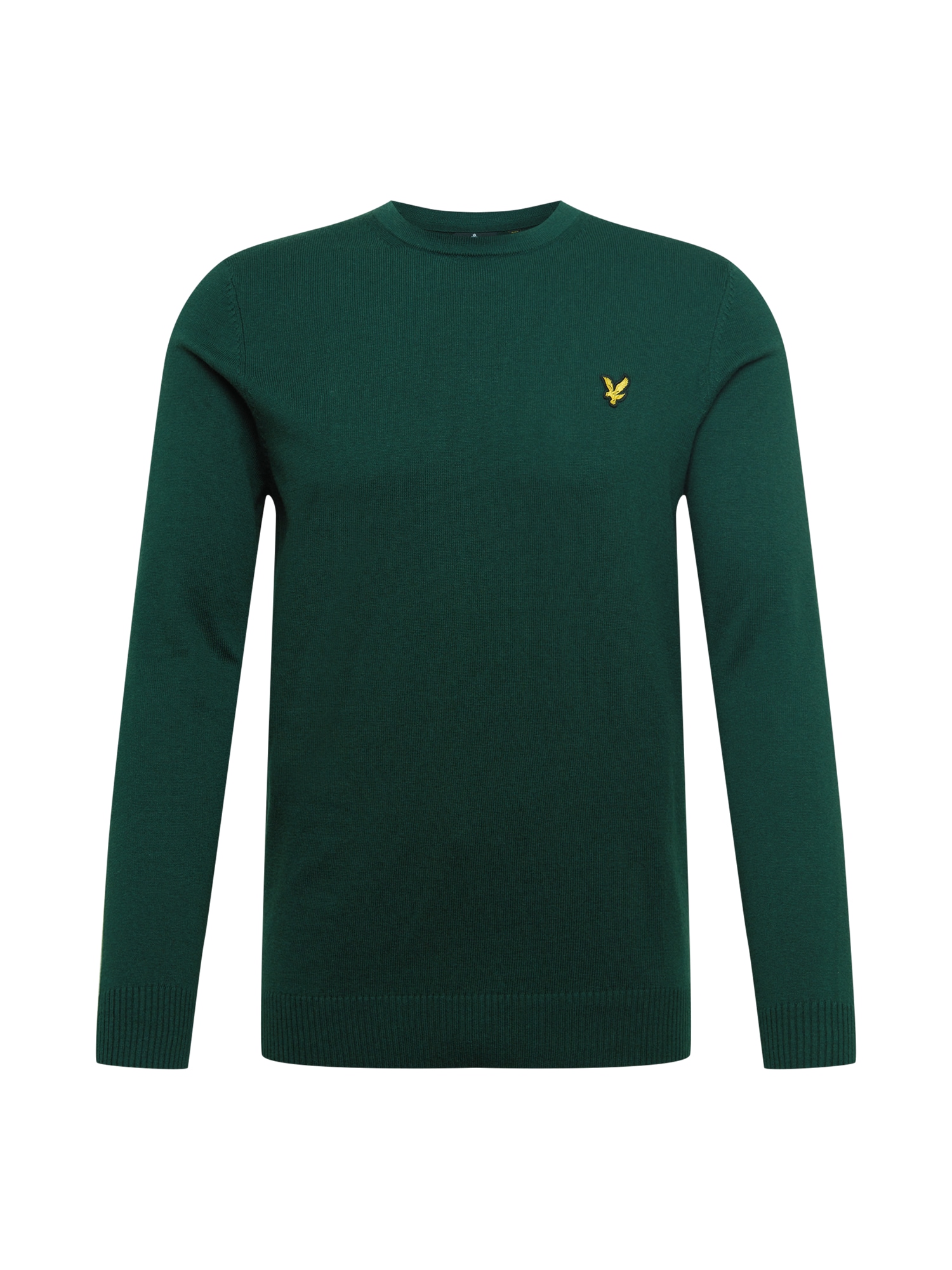 Lyle & Scott Pulover  rumena / temno zelena / črna