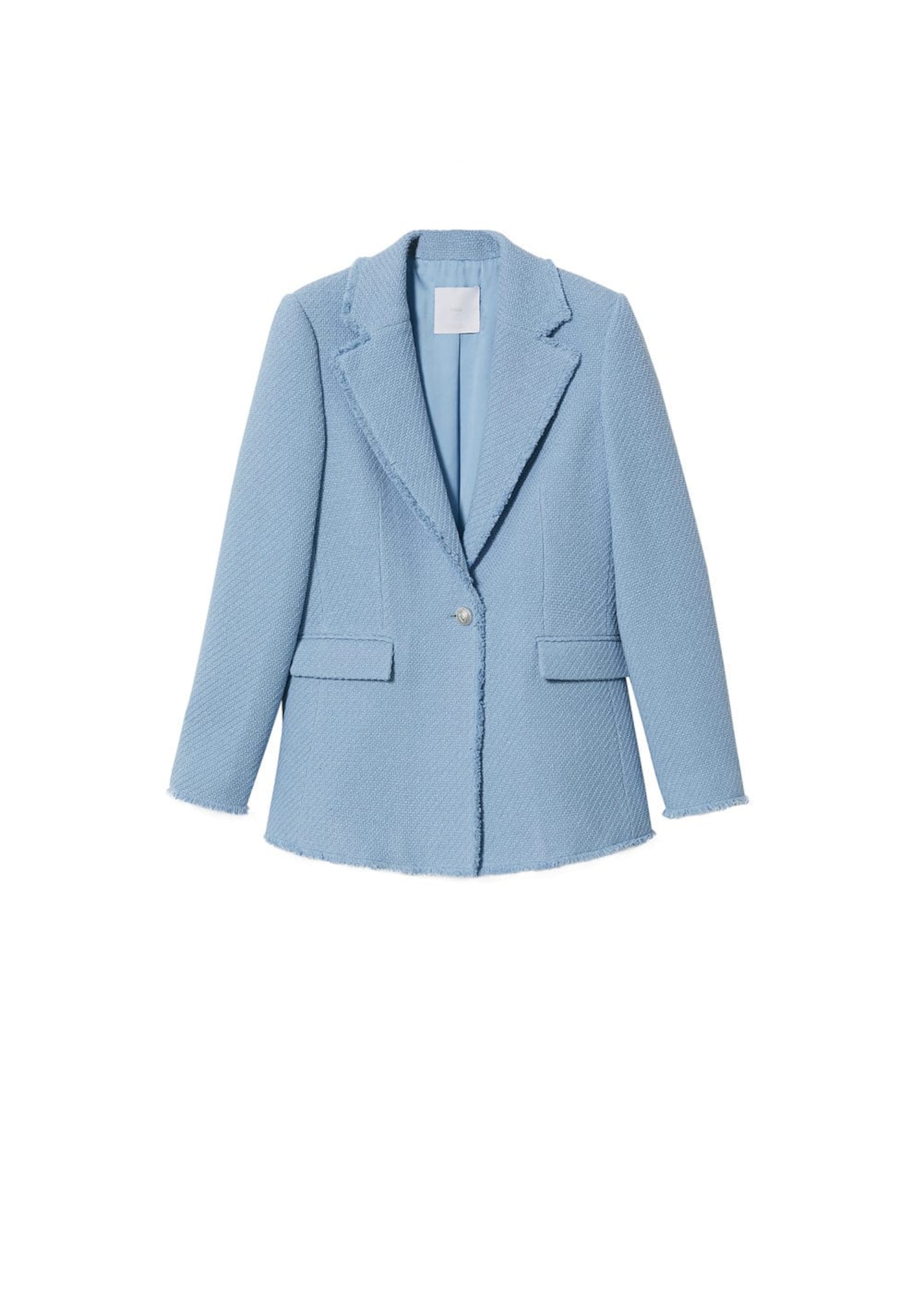 MANGO Blazer 'Arthur'  pastelno modra
