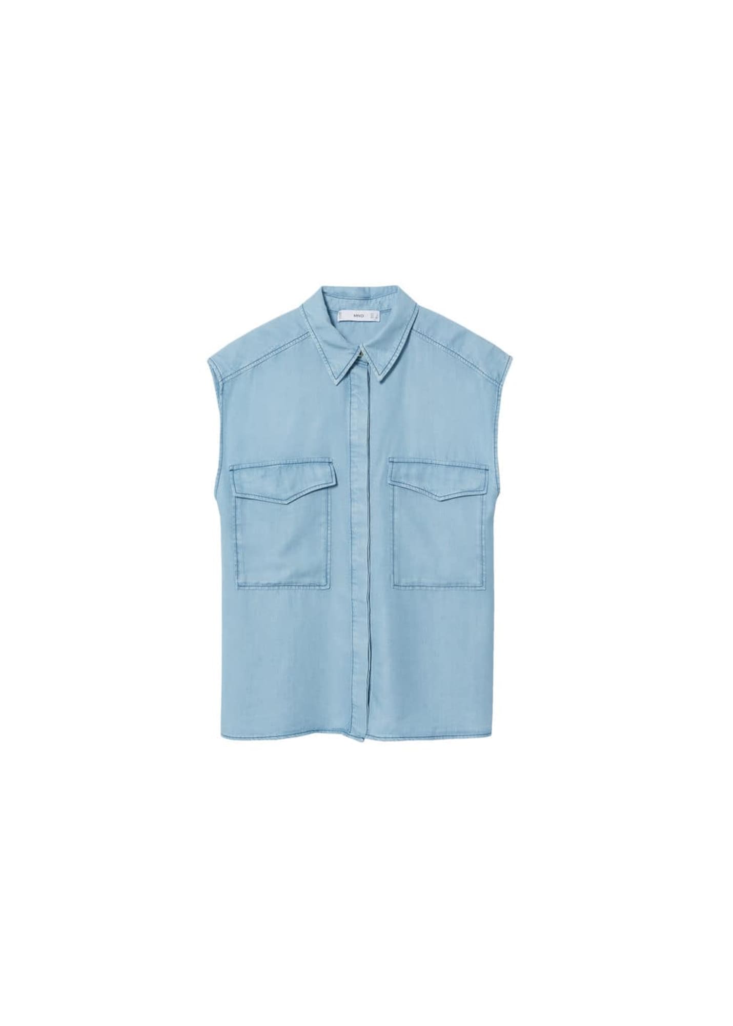 MANGO Bluza 'Clement'  svetlo modra
