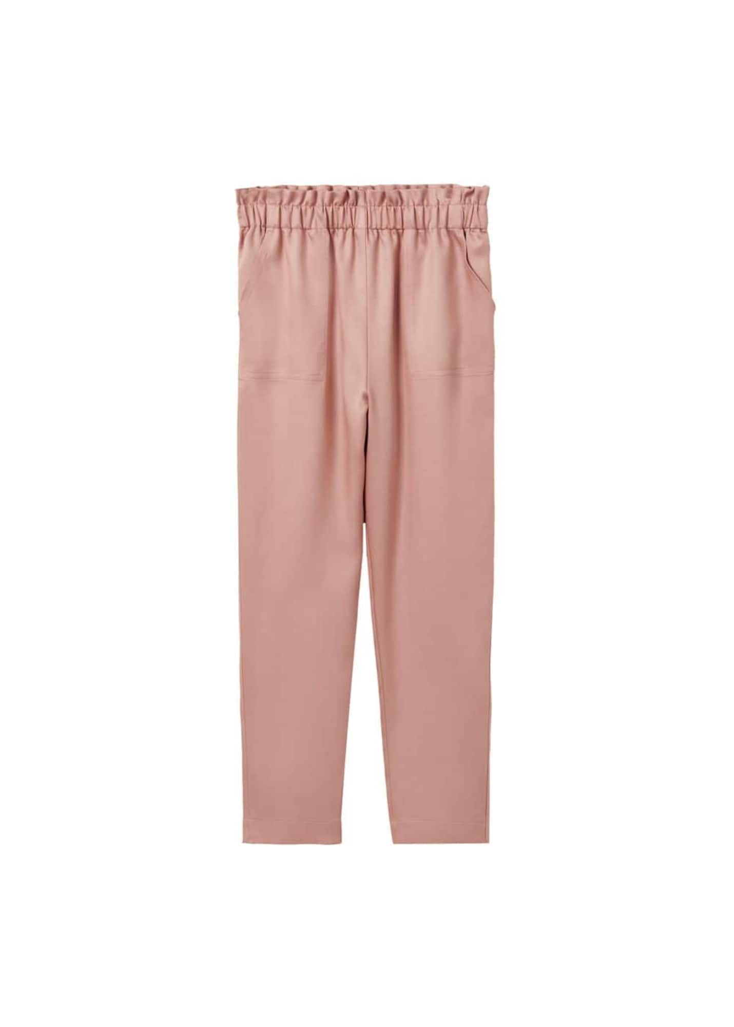 MANGO KIDS Hlače 'Cadaques'  staro roza