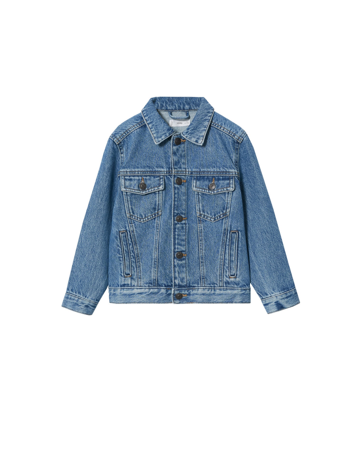 MANGO KIDS Prehodna jakna 'John'  moder denim