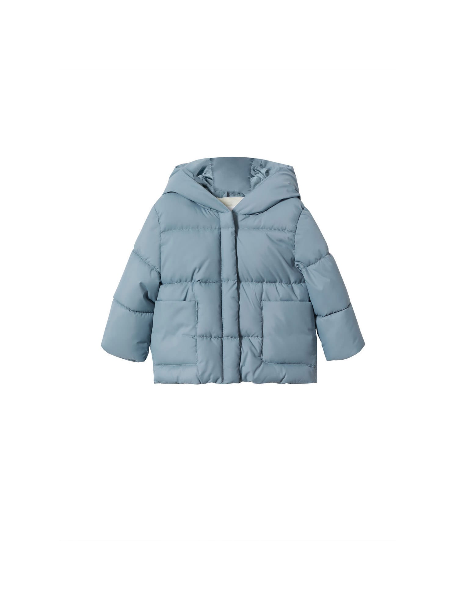 MANGO KIDS Zimska jakna 'June'  dimno modra