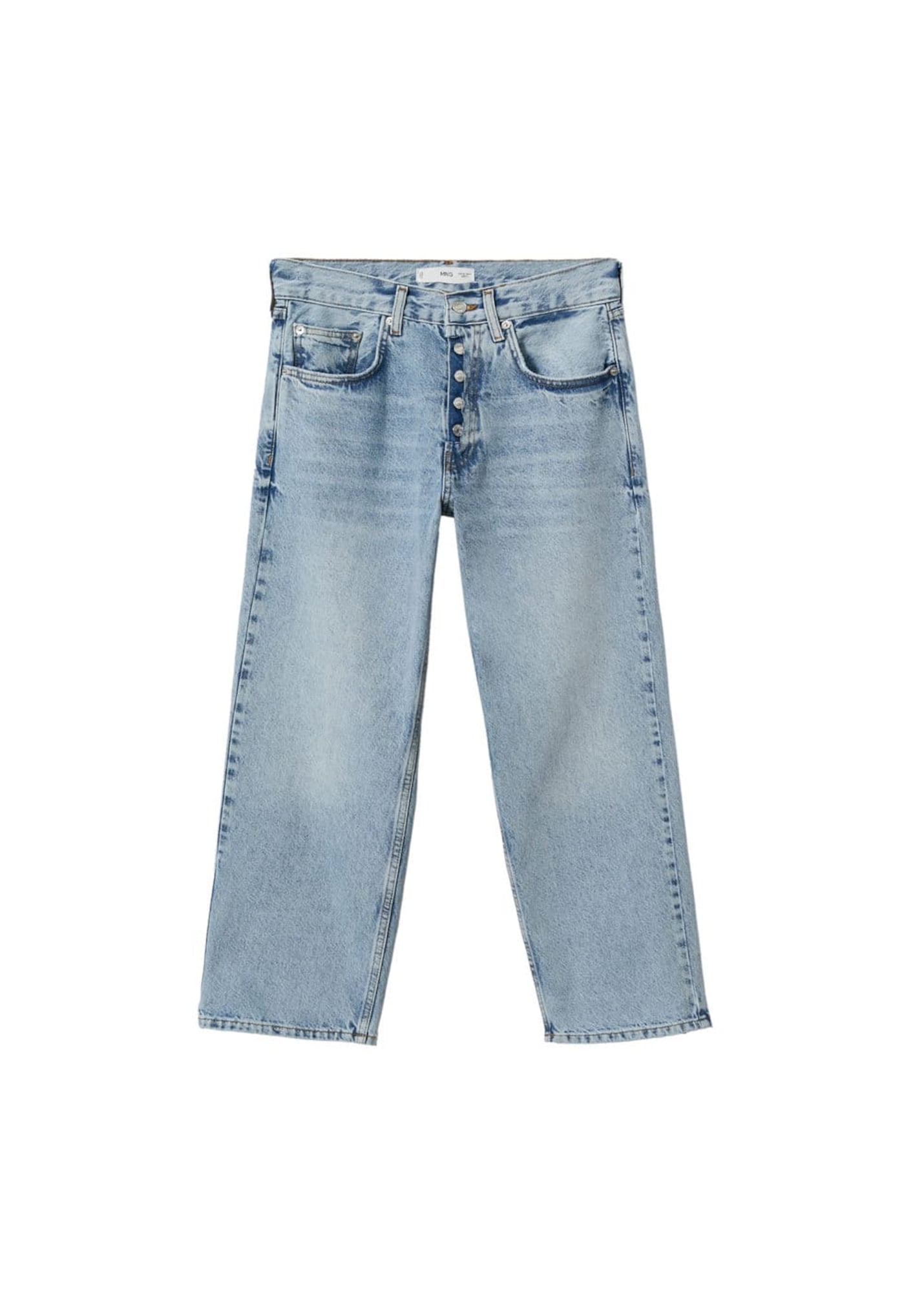 MANGO Kavbojke 'Carlota'  moder denim