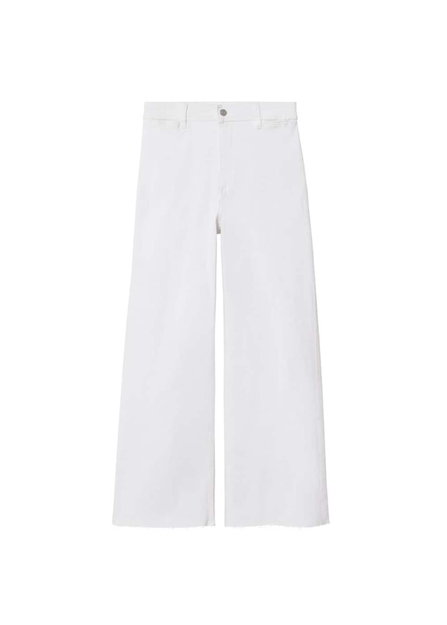 MANGO Kavbojke 'Catherin'  bel denim