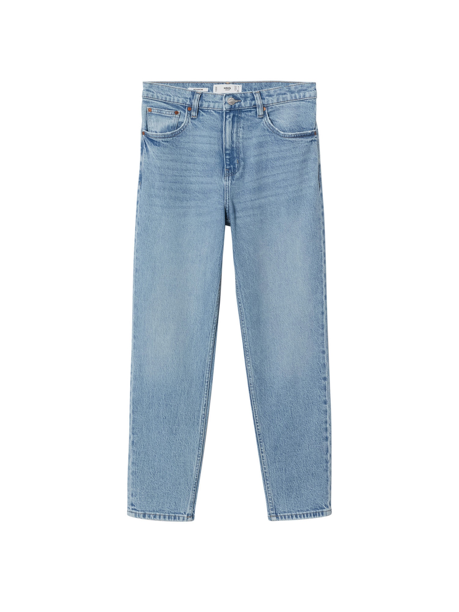 MANGO Kavbojke  moder denim