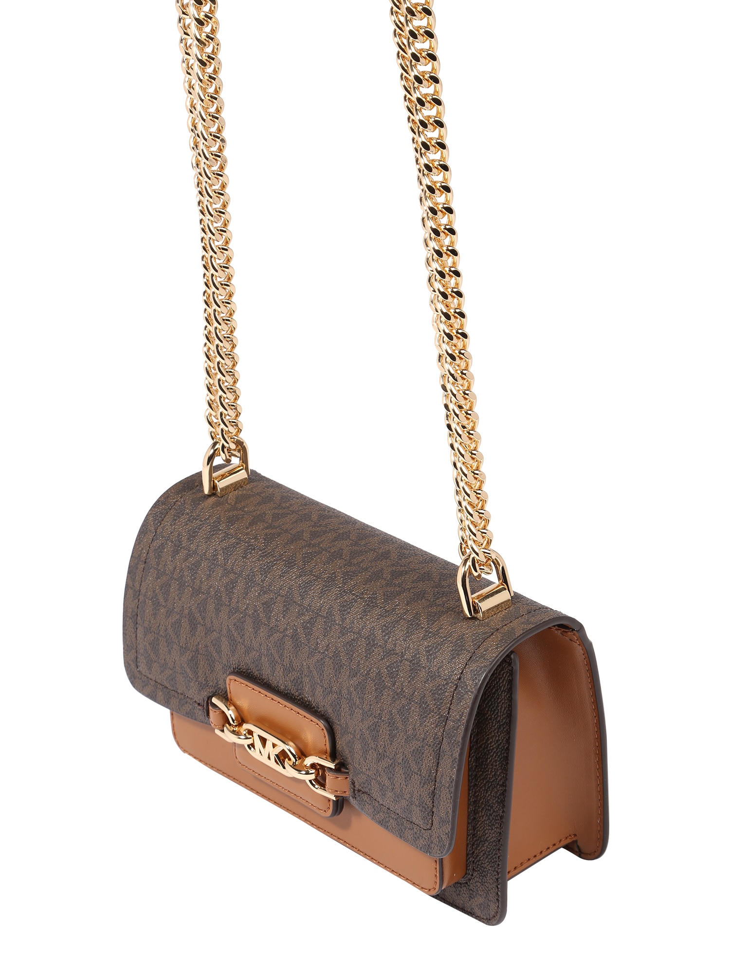 MICHAEL Michael Kors Torba za čez ramo  rjava / konjak / temno rjava