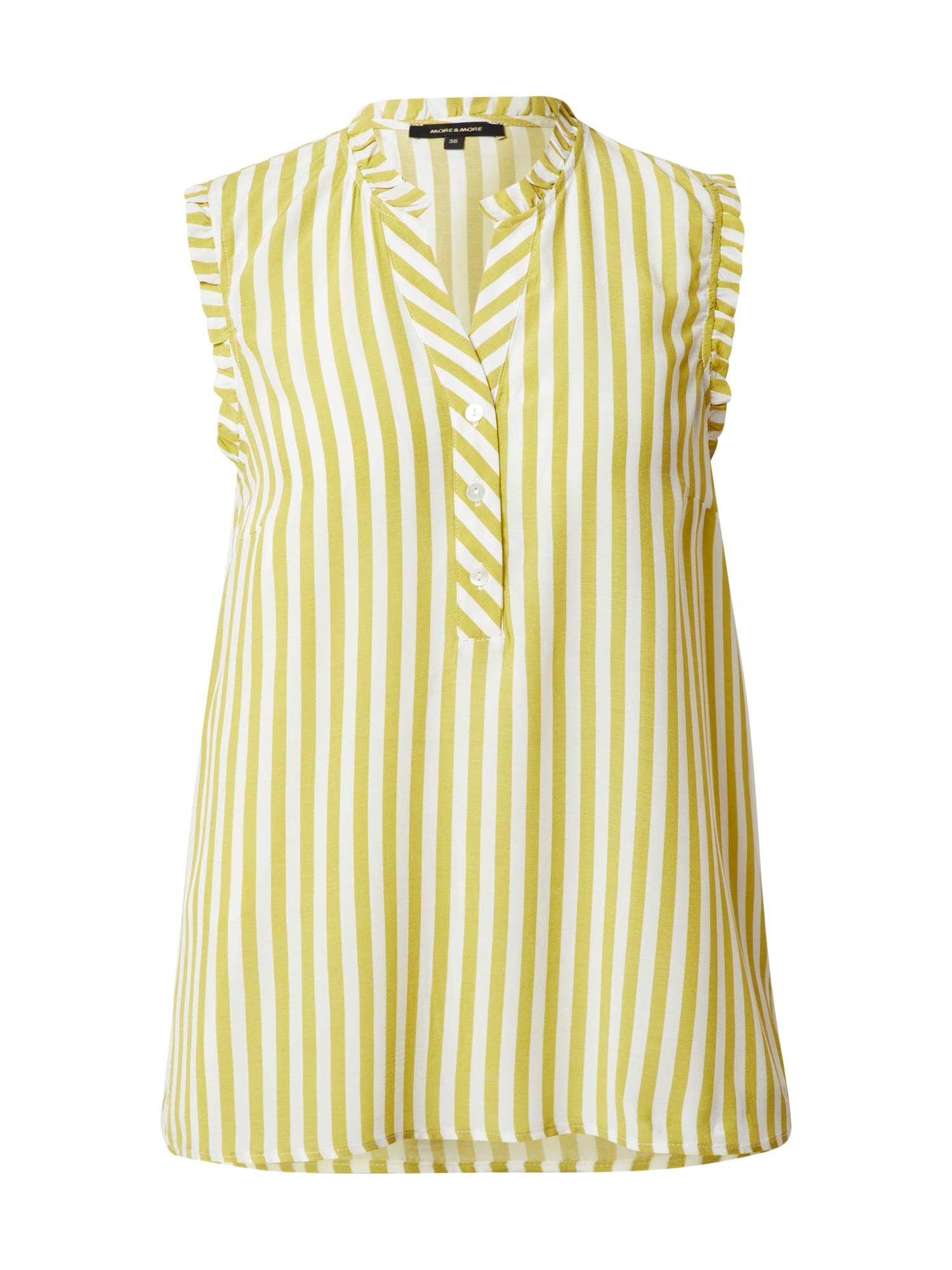 MORE & MORE Bluza  rumena / bela