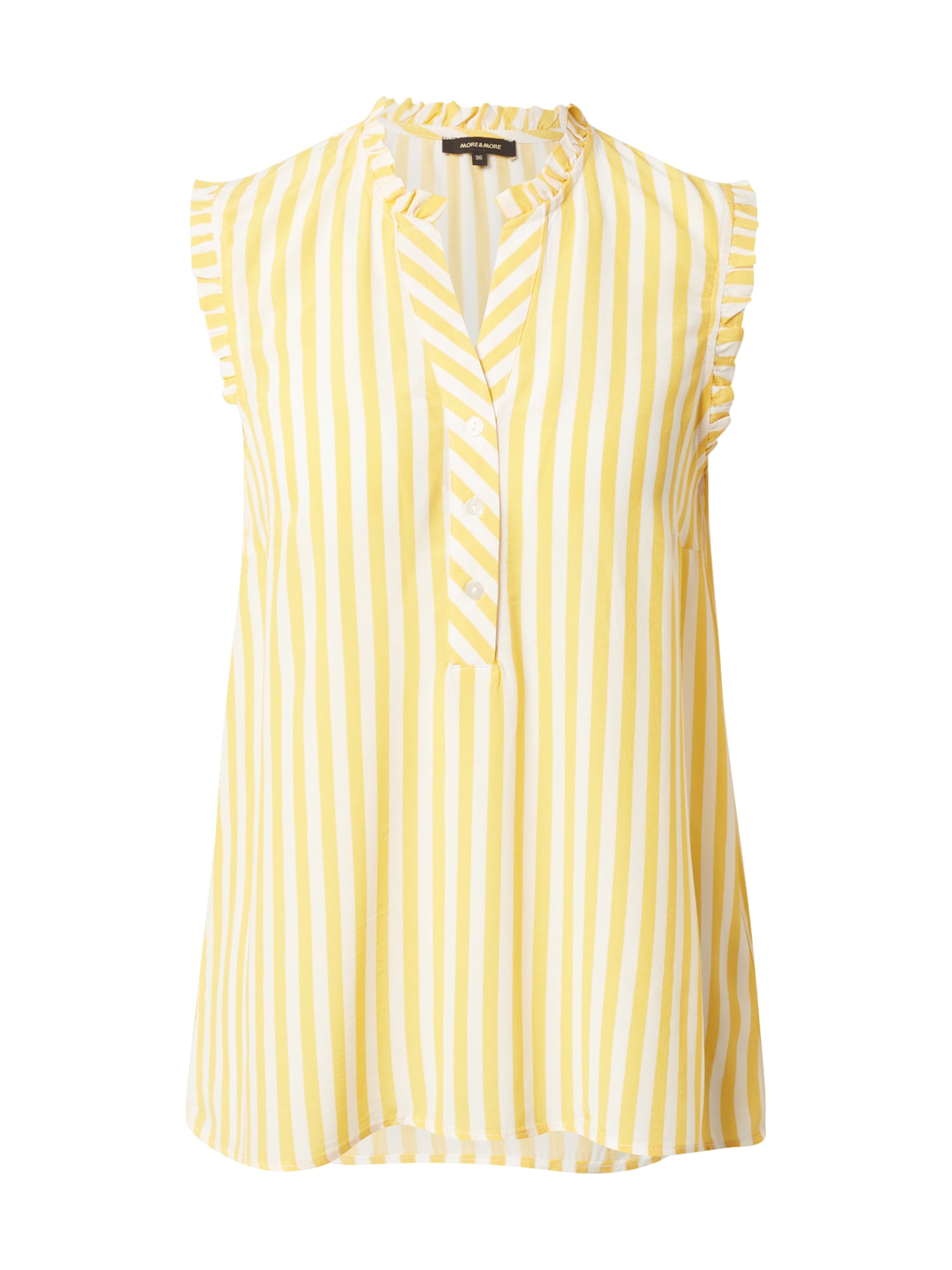 MORE & MORE Bluza  rumena / off-bela