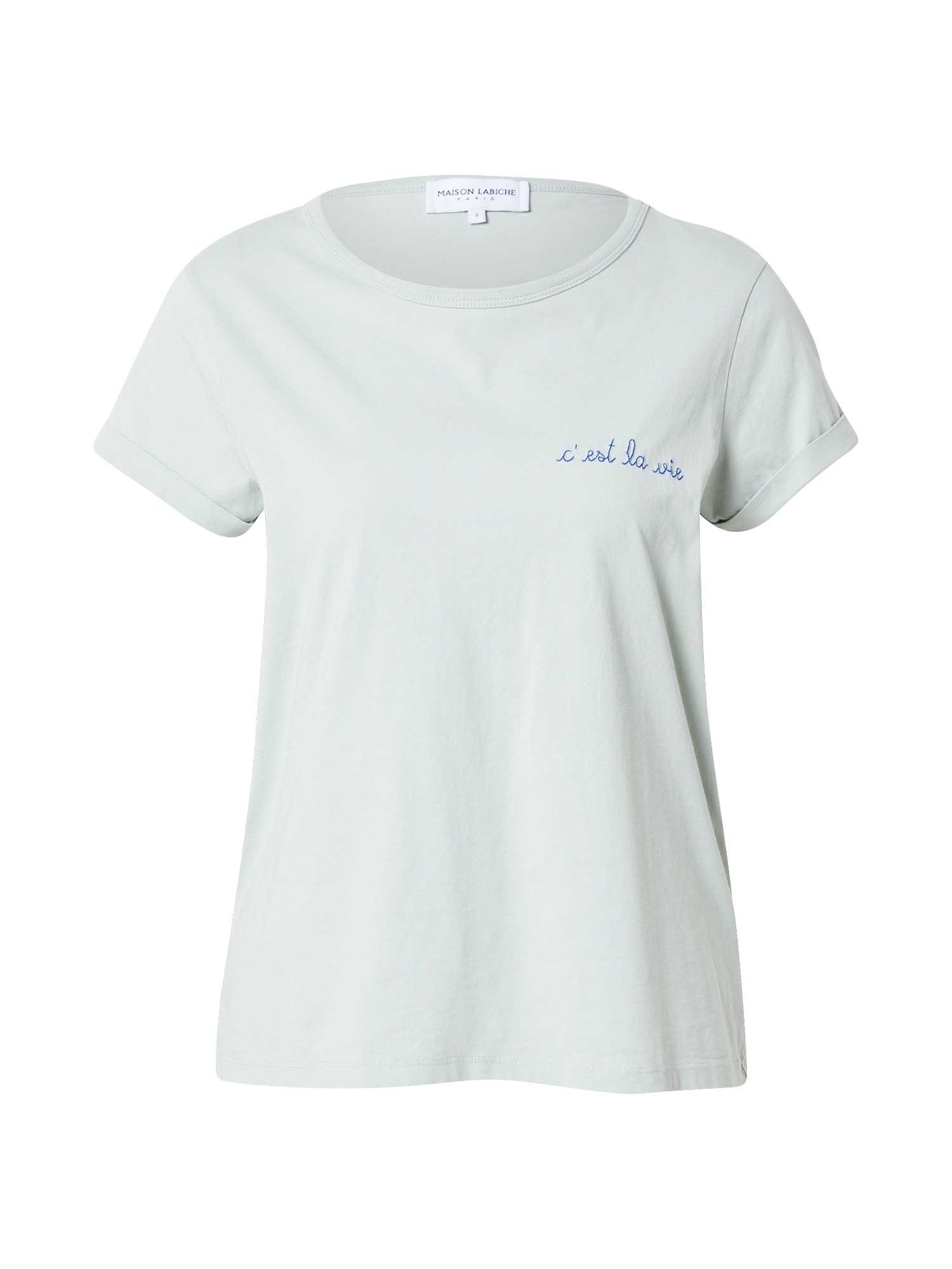 Maison Labiche Majica 'LE POITOU'  temno modra / pastelno zelena