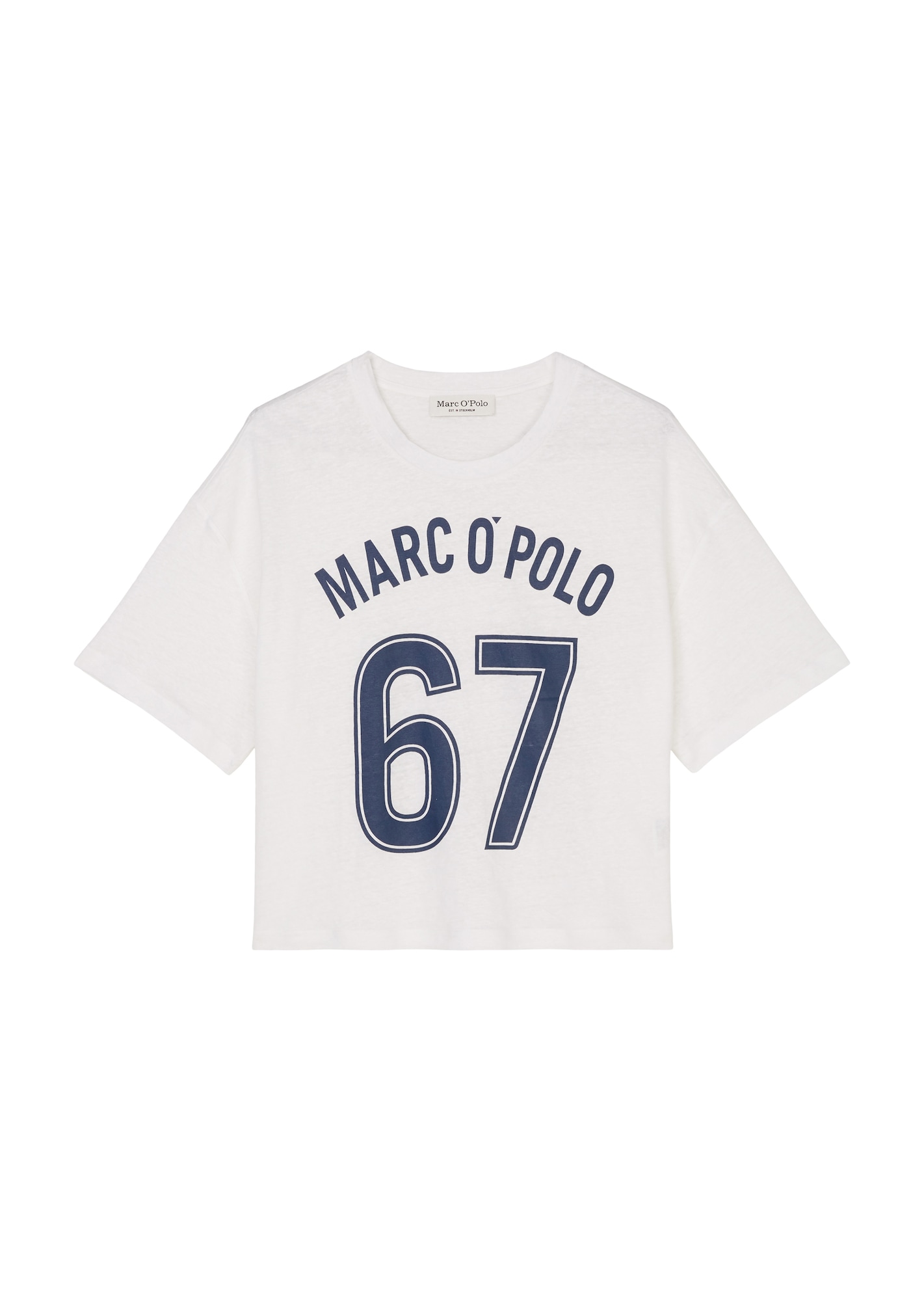 Marc O'Polo Majica  mornarska / bela