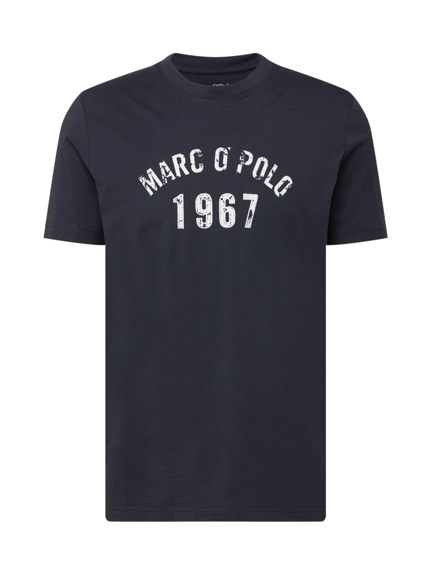 Marc O'Polo Majica  nočno modra / bela