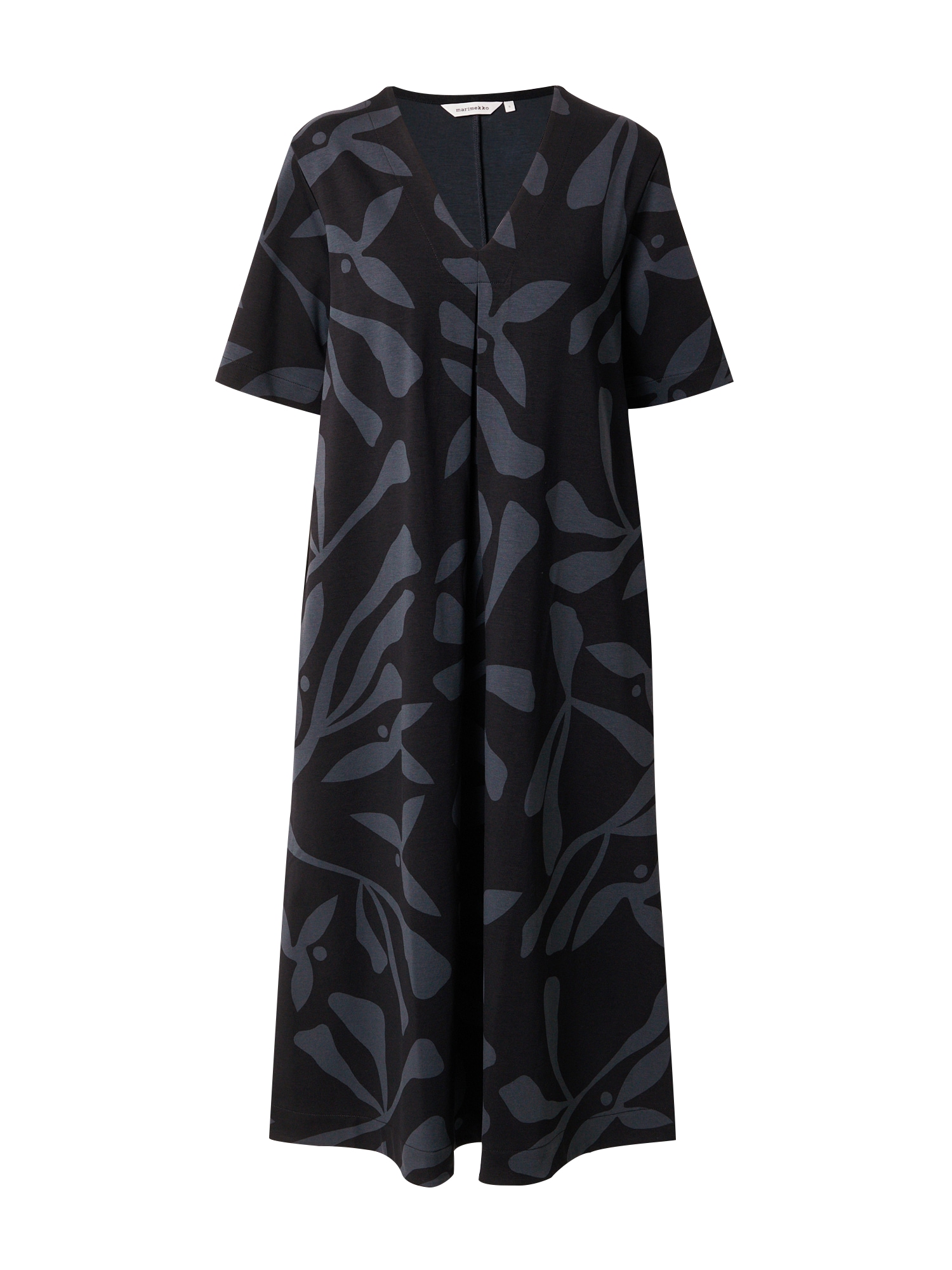 Marimekko Obleka 'Ojikko Viita'  temno siva / črna