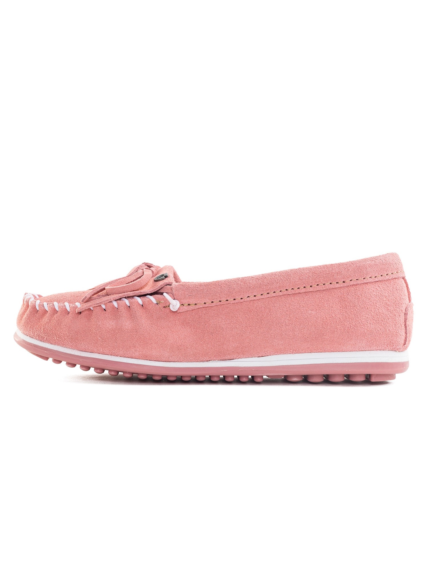 Minnetonka Mokasini 'Kilty plus'  roza / bela