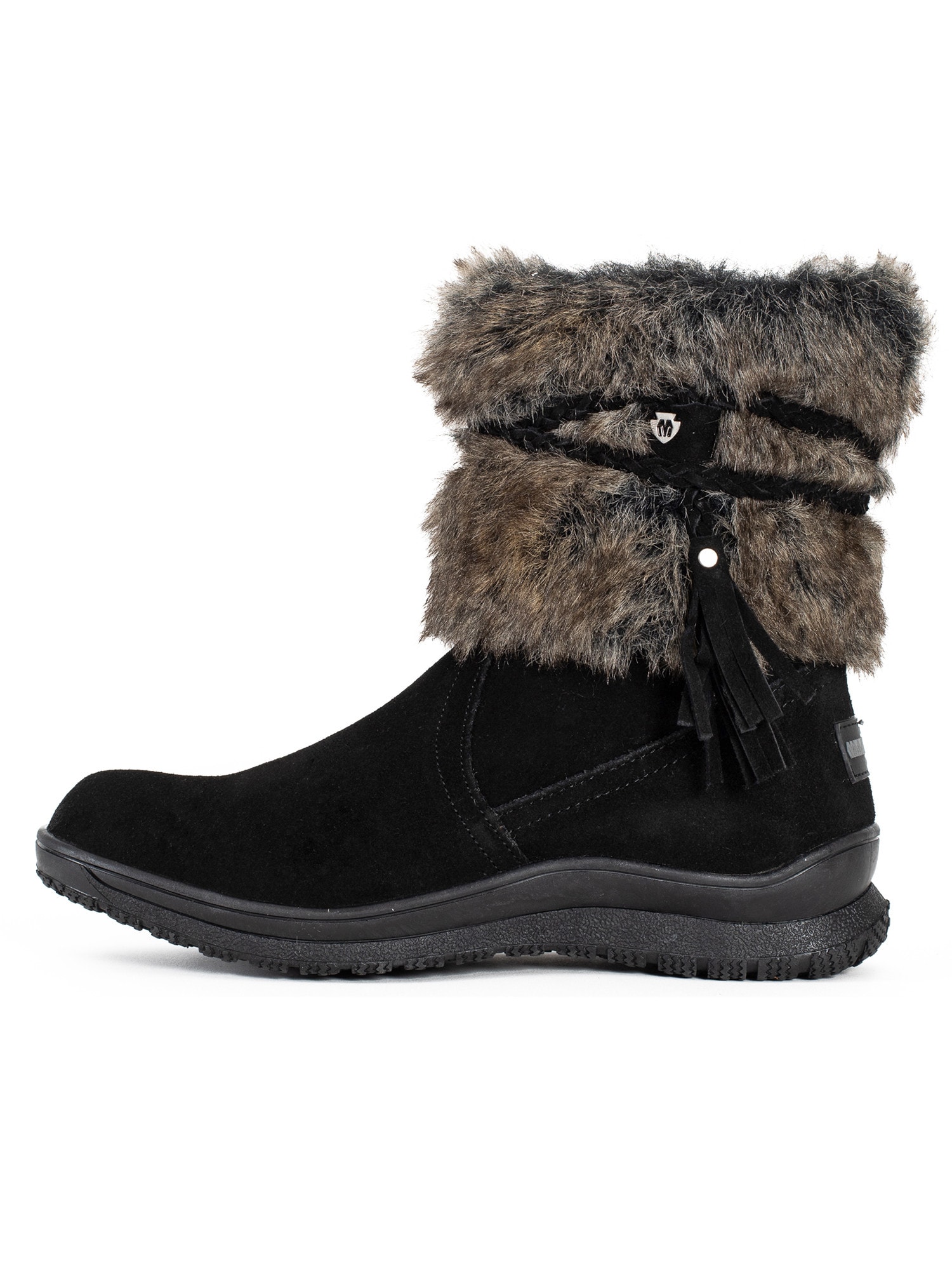 Minnetonka Škornji 'Everett'  rjava / črna