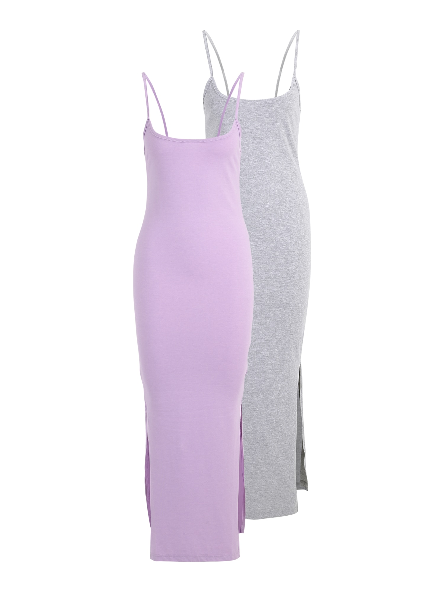 Missguided Maternity Poletna obleka  pegasto siva / lila