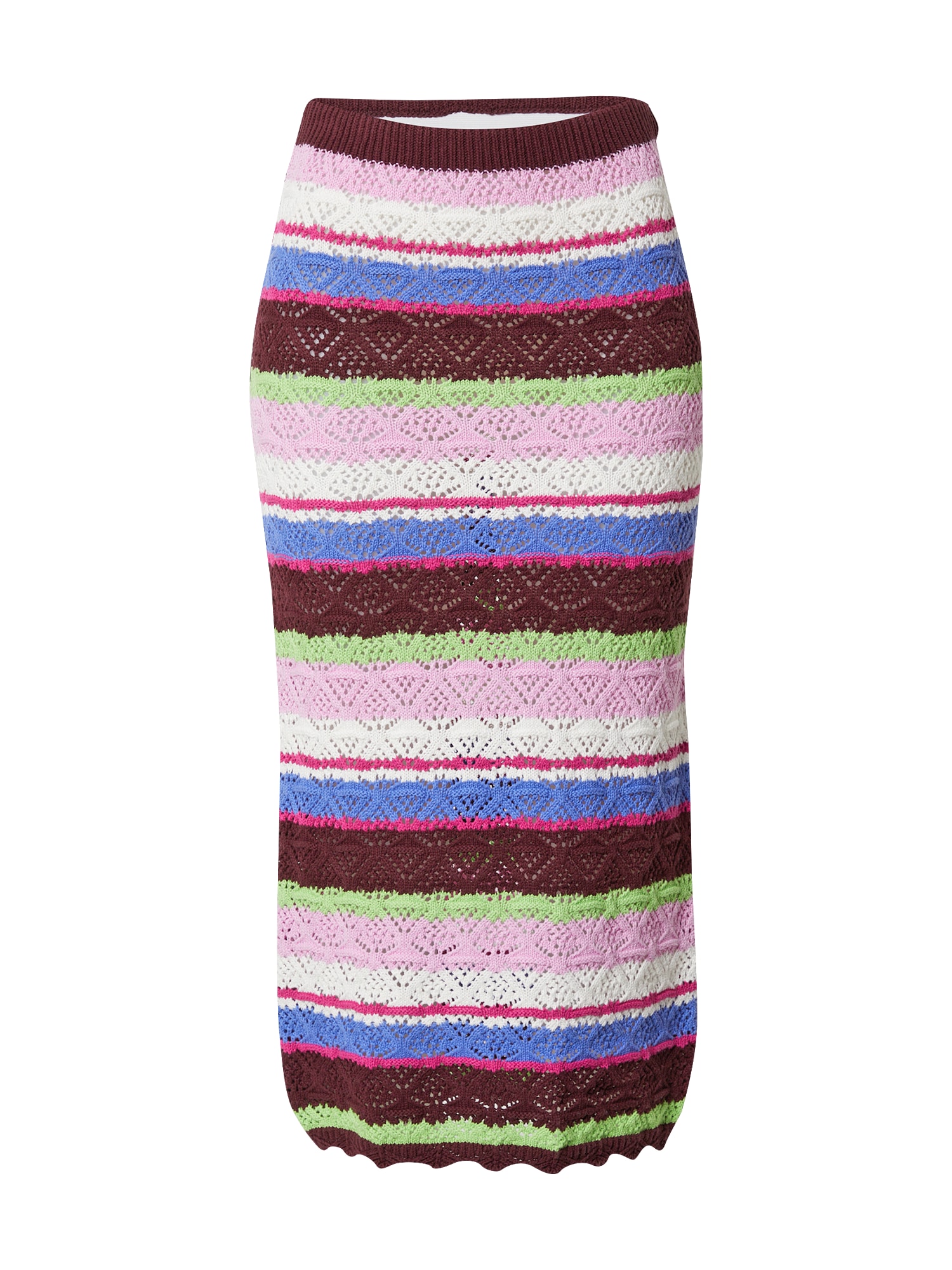 Monki Krilo 'Kara'  nebeško modra / svetlo zelena / robida / magenta / bela