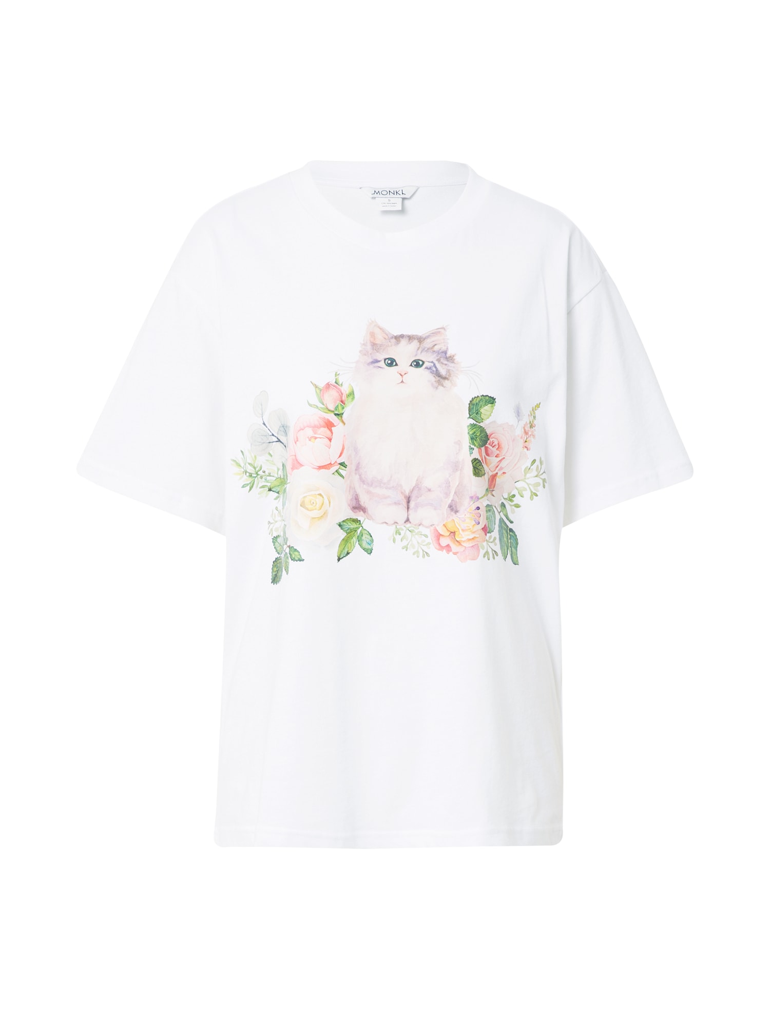 Monki Majica 'Tovi'  bež / zelena / lila / roza / bela
