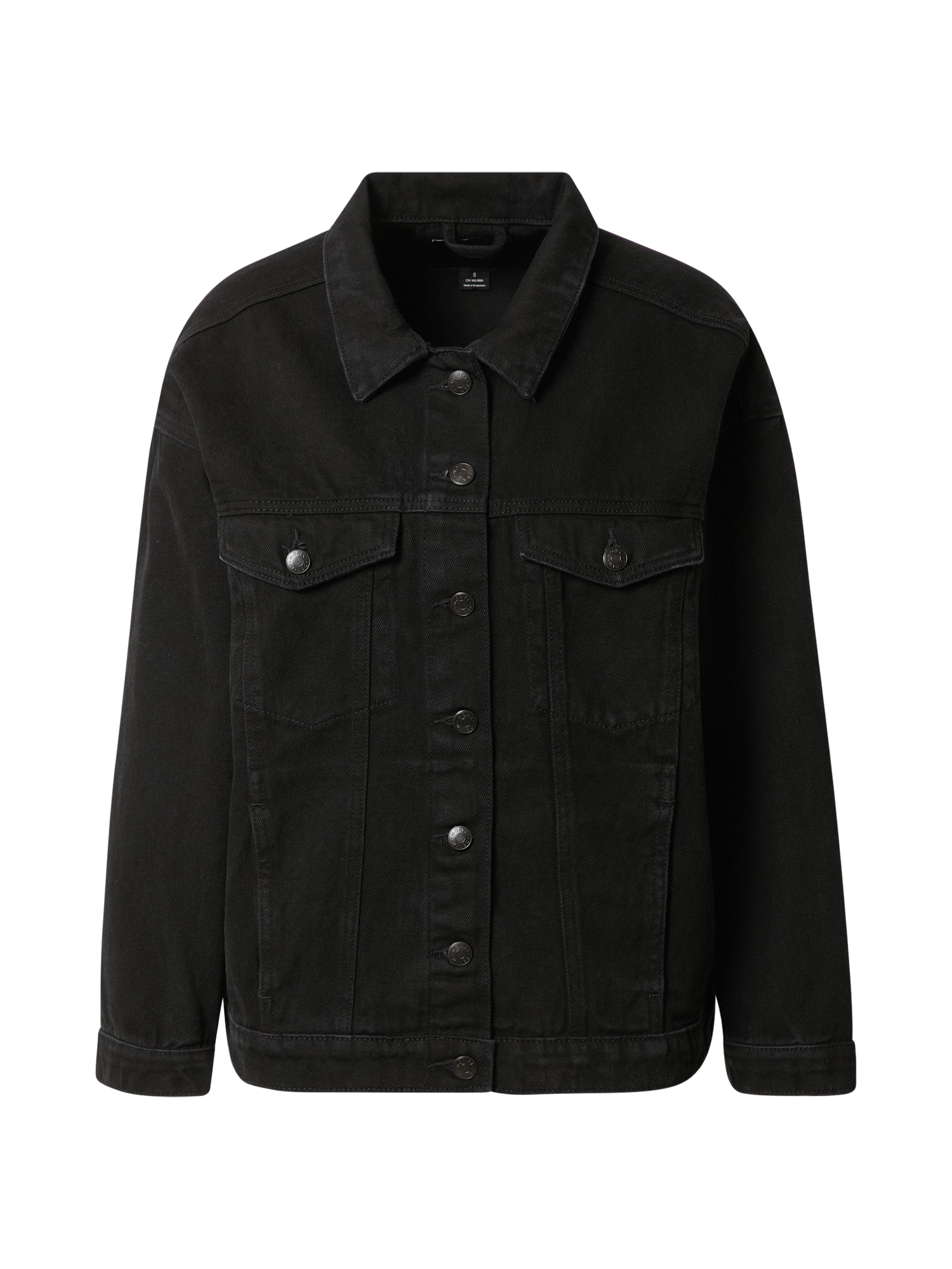 Monki Prehodna jakna 'Cathy'  črn denim