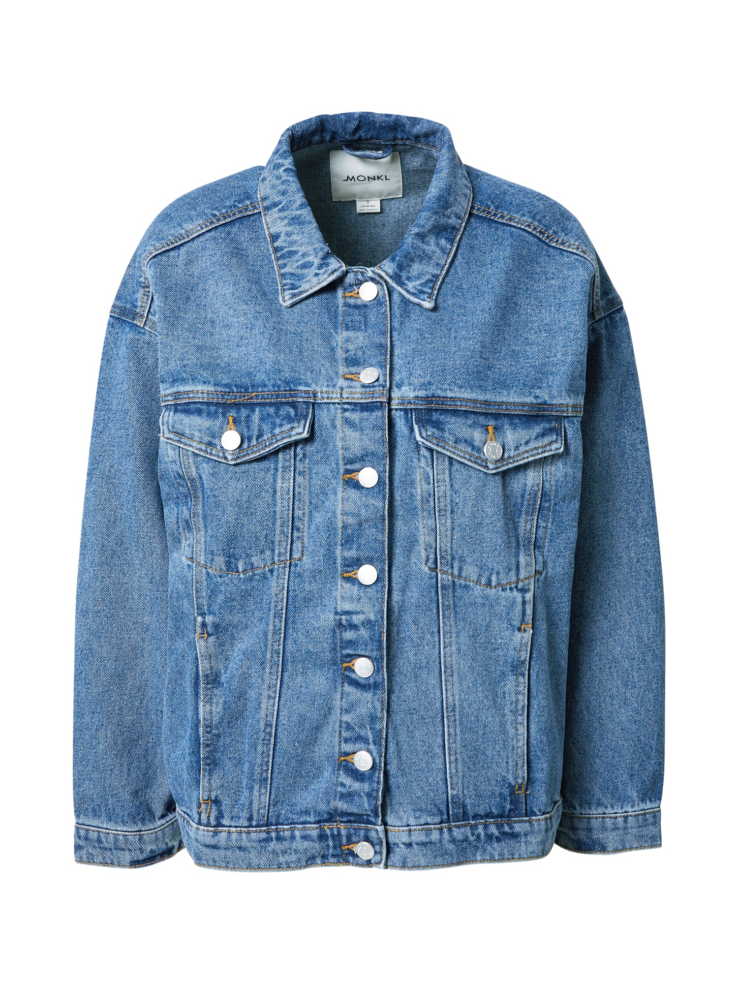 Monki Prehodna jakna  moder denim