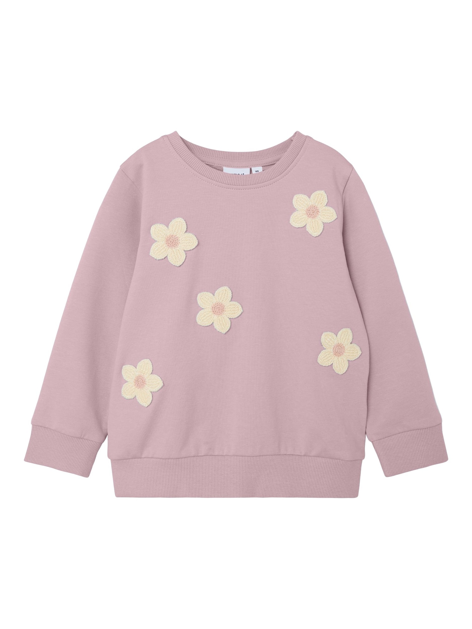 NAME IT Majica 'Lea'  pastelno rumena / pastelno lila / rosé